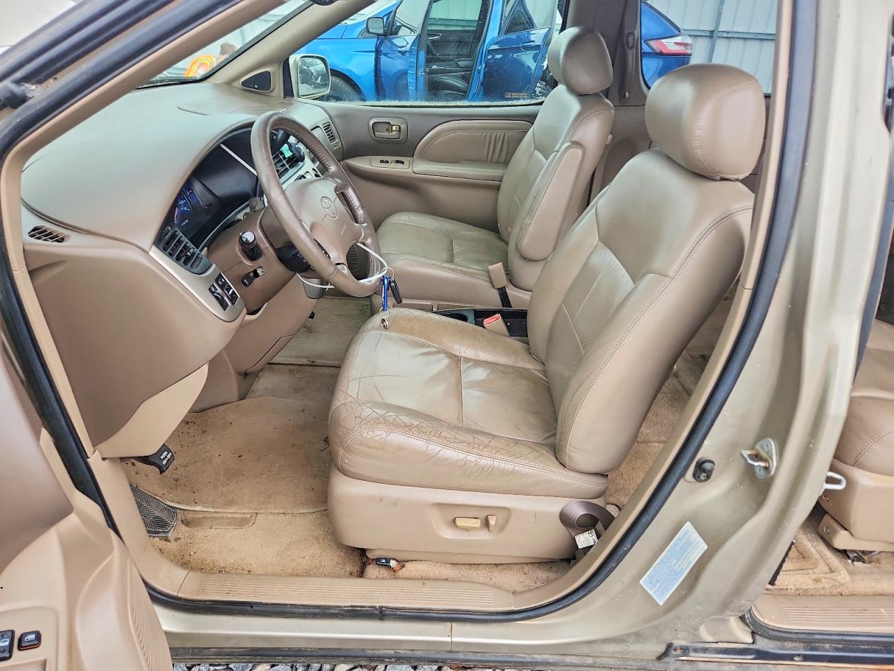 2002 Toyota Sienna Xle Gold vin: 4T3ZF13C32U429875