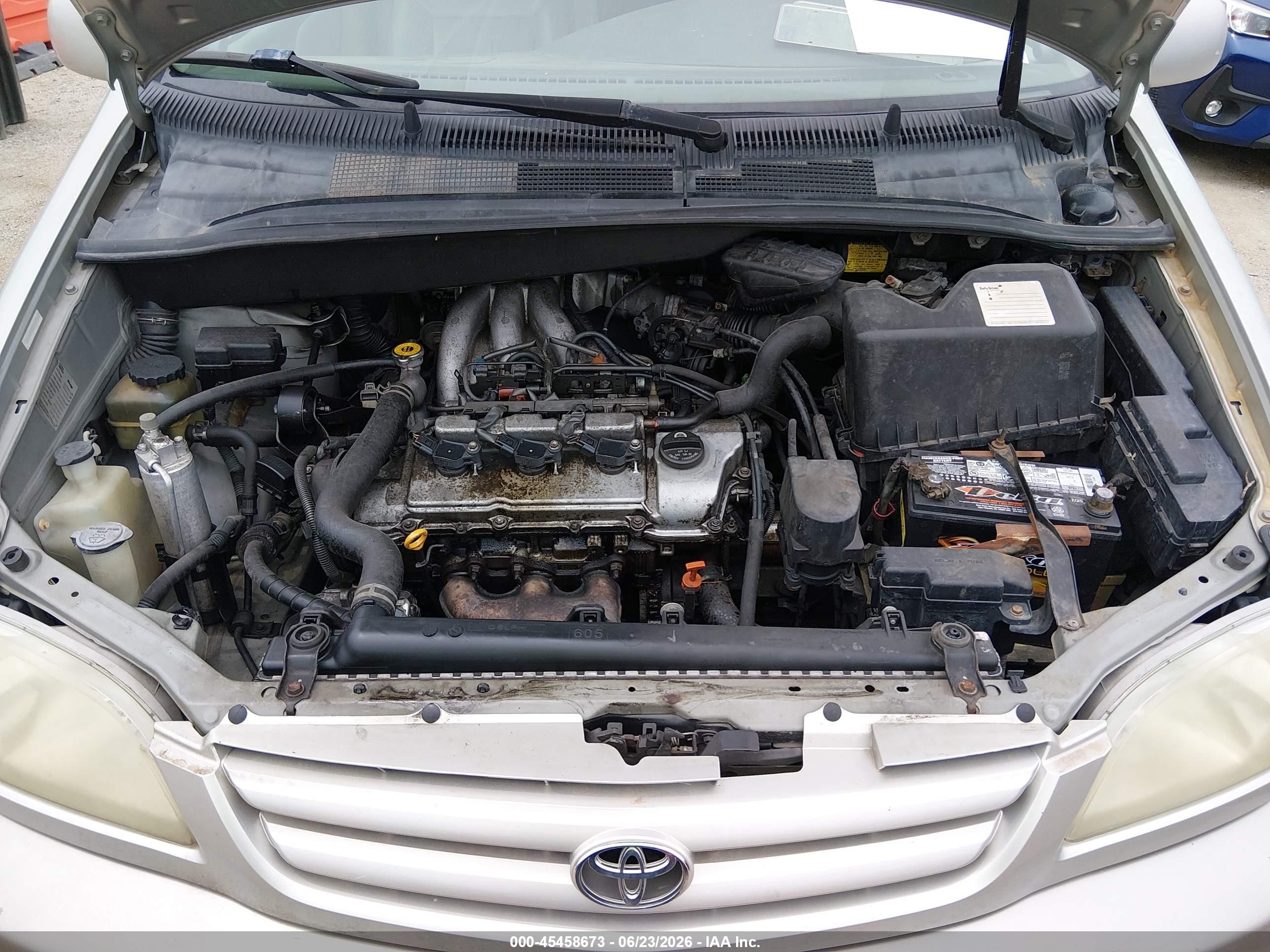 2002 Toyota Sienna Xle Silver vin: 4T3ZF13C32U436776