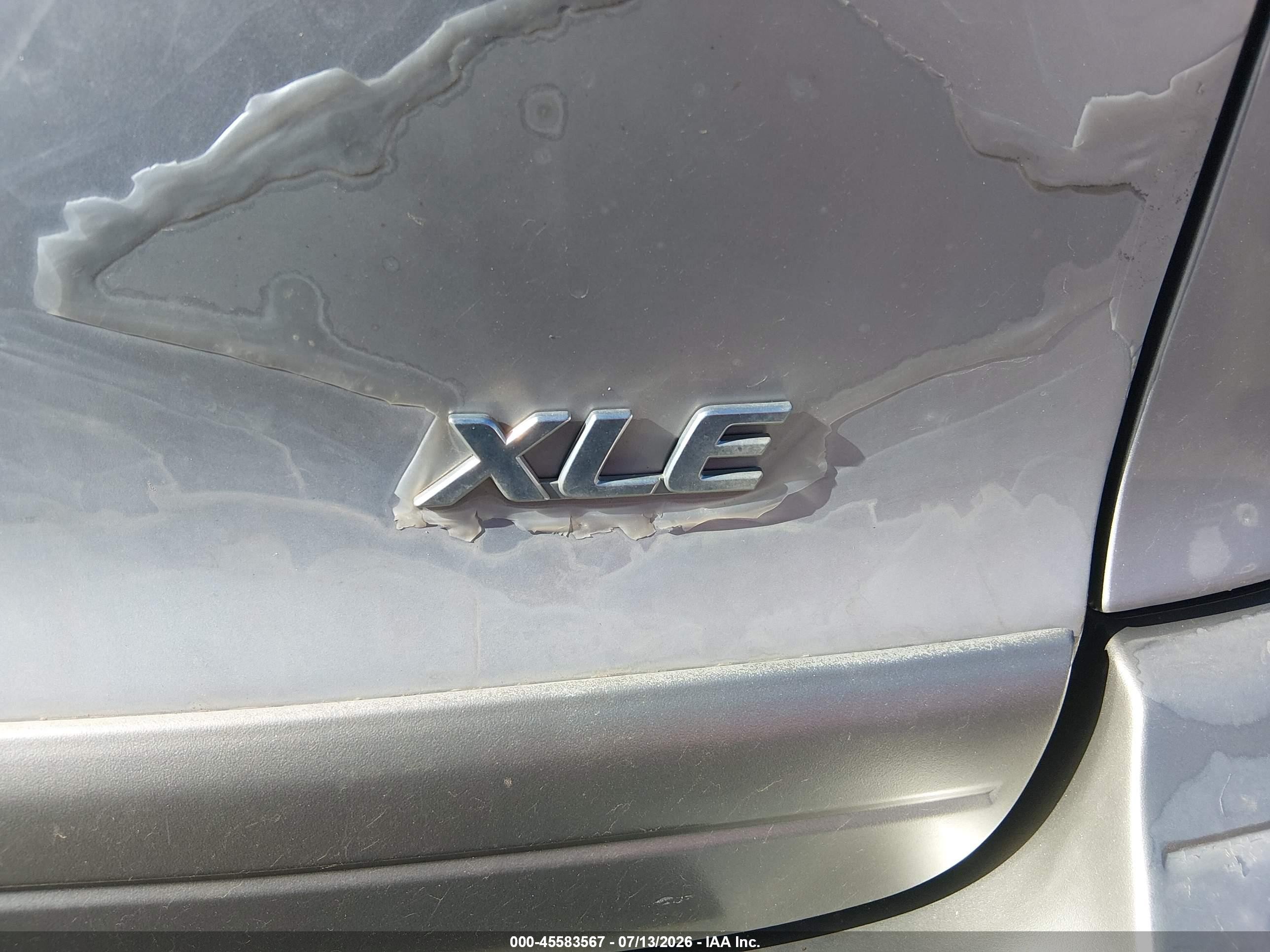 2002 Toyota Sienna Xle Silver vin: 4T3ZF13C32U488117
