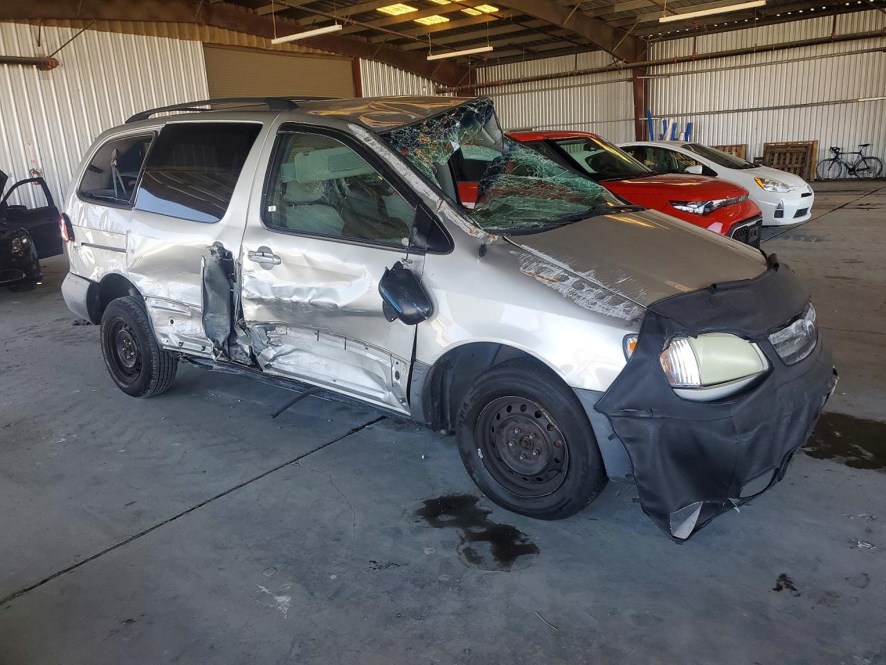 2002 Toyota Sienna Le Желто-коричневый vin: 4T3ZF13C32U496007