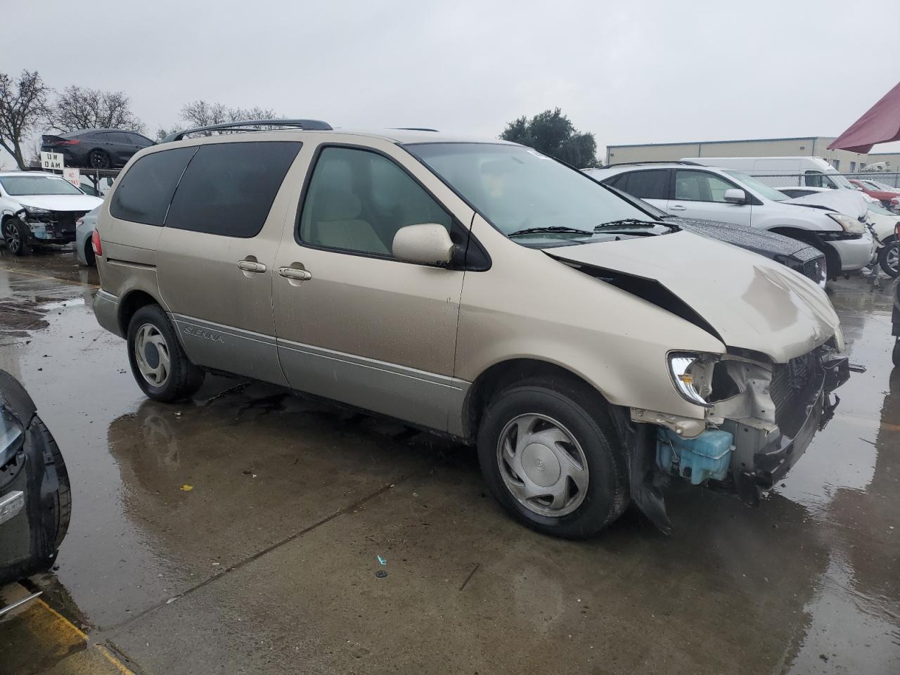 2002 Toyota Sienna Le Серебряный vin: 4T3ZF13C32U498713