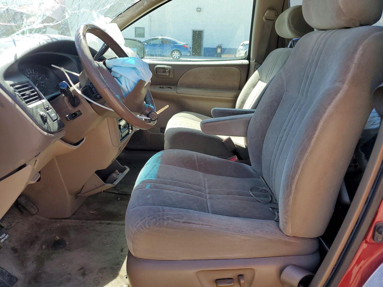 1999 Toyota Sienna Xle Red vin: 4T3ZF13C3XU132905