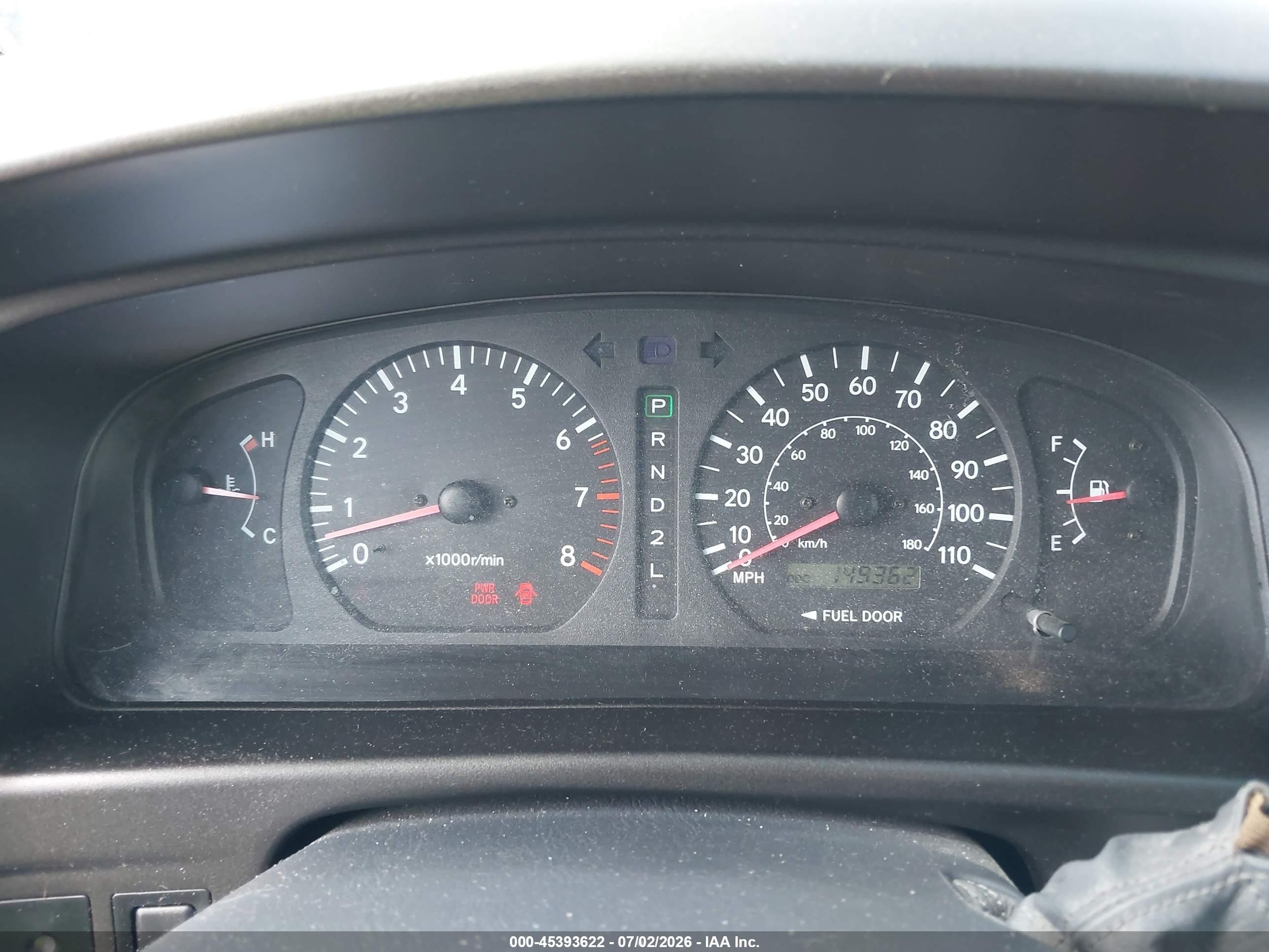 2000 Toyota Sienna Le/xle Brown vin: 4T3ZF13C3YU187064