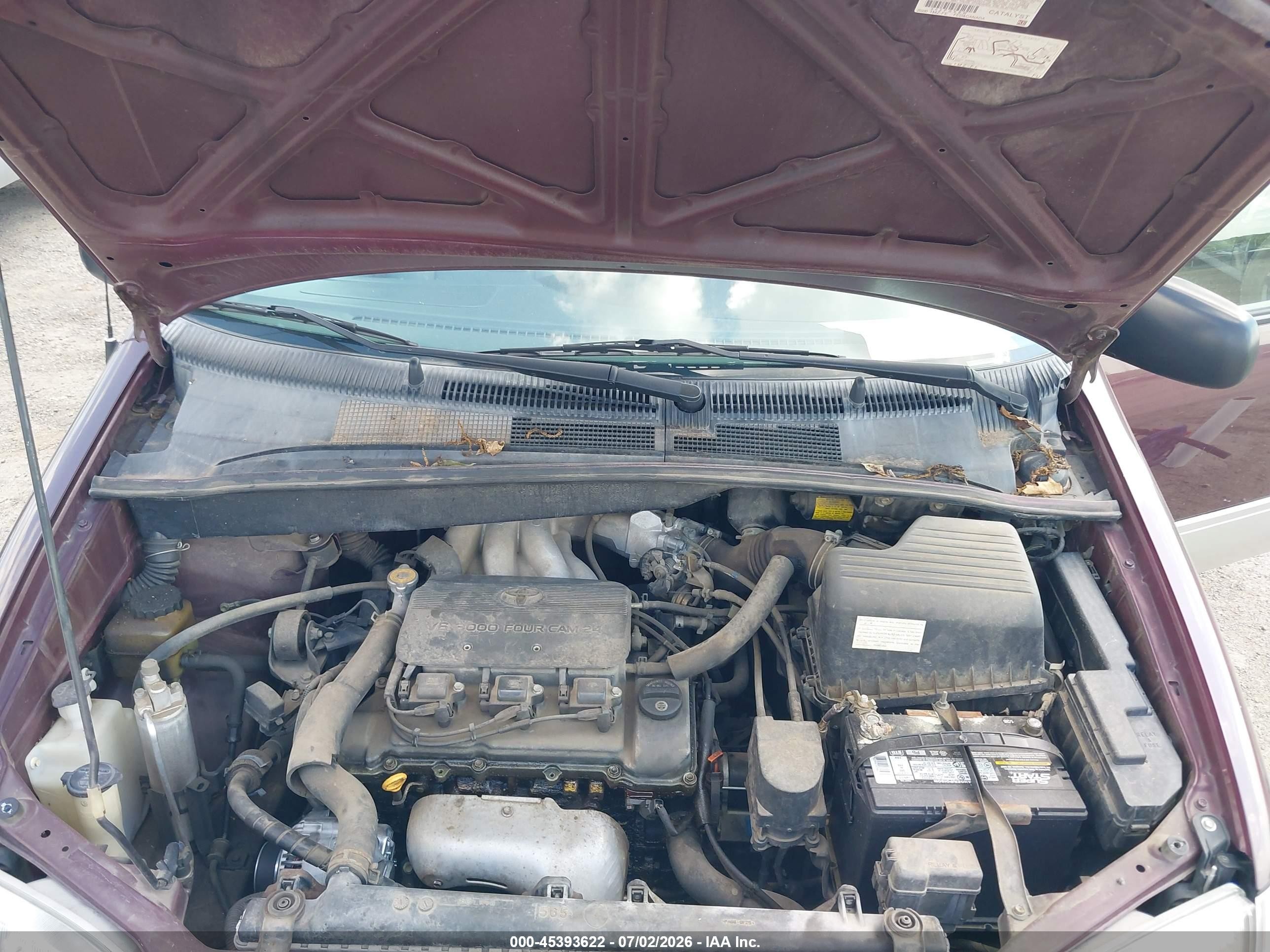 2000 Toyota Sienna Le/xle Brown vin: 4T3ZF13C3YU187064