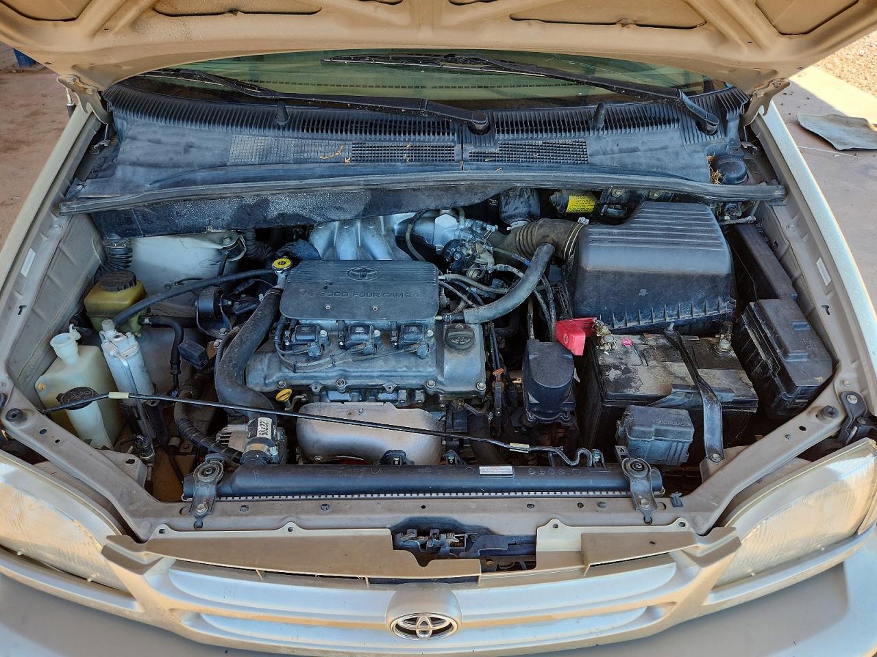 2000 Toyota Sienna Xle Beige vin: 4T3ZF13C3YU259297