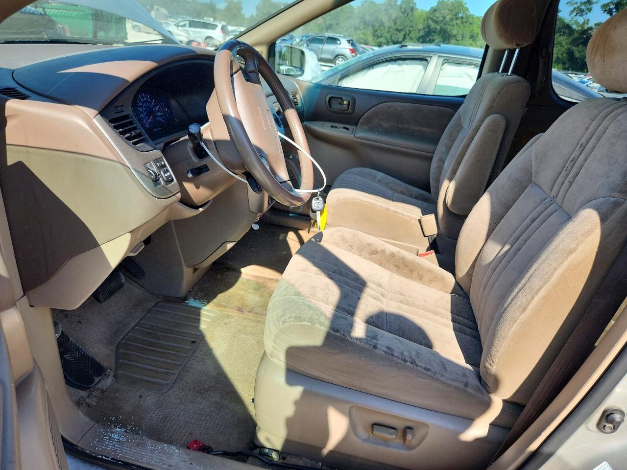 2001 Toyota Sienna Xle Silver vin: 4T3ZF13C41U376537