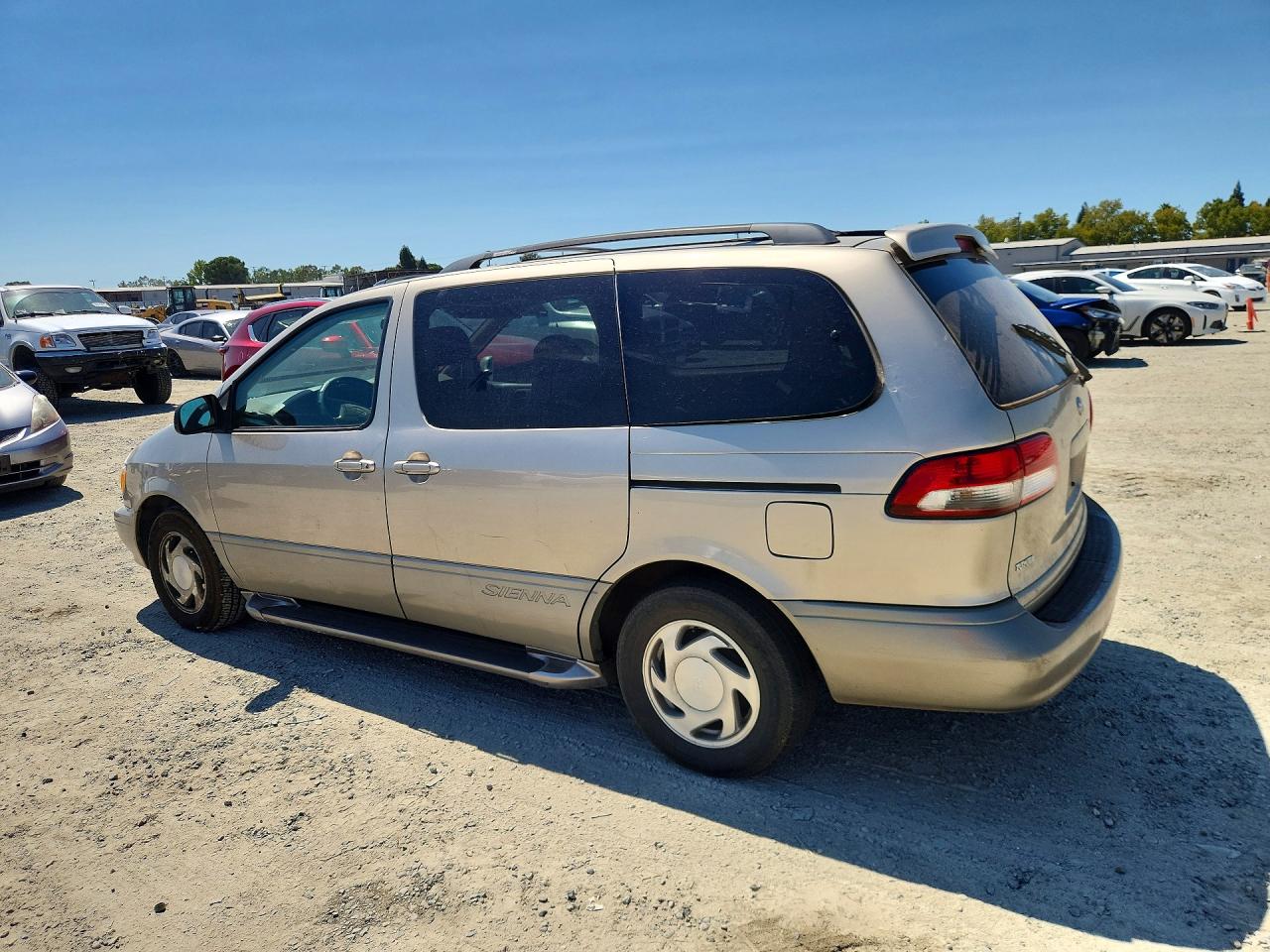 2001 Toyota Sienna Xle Beige vin: 4T3ZF13C41U403266