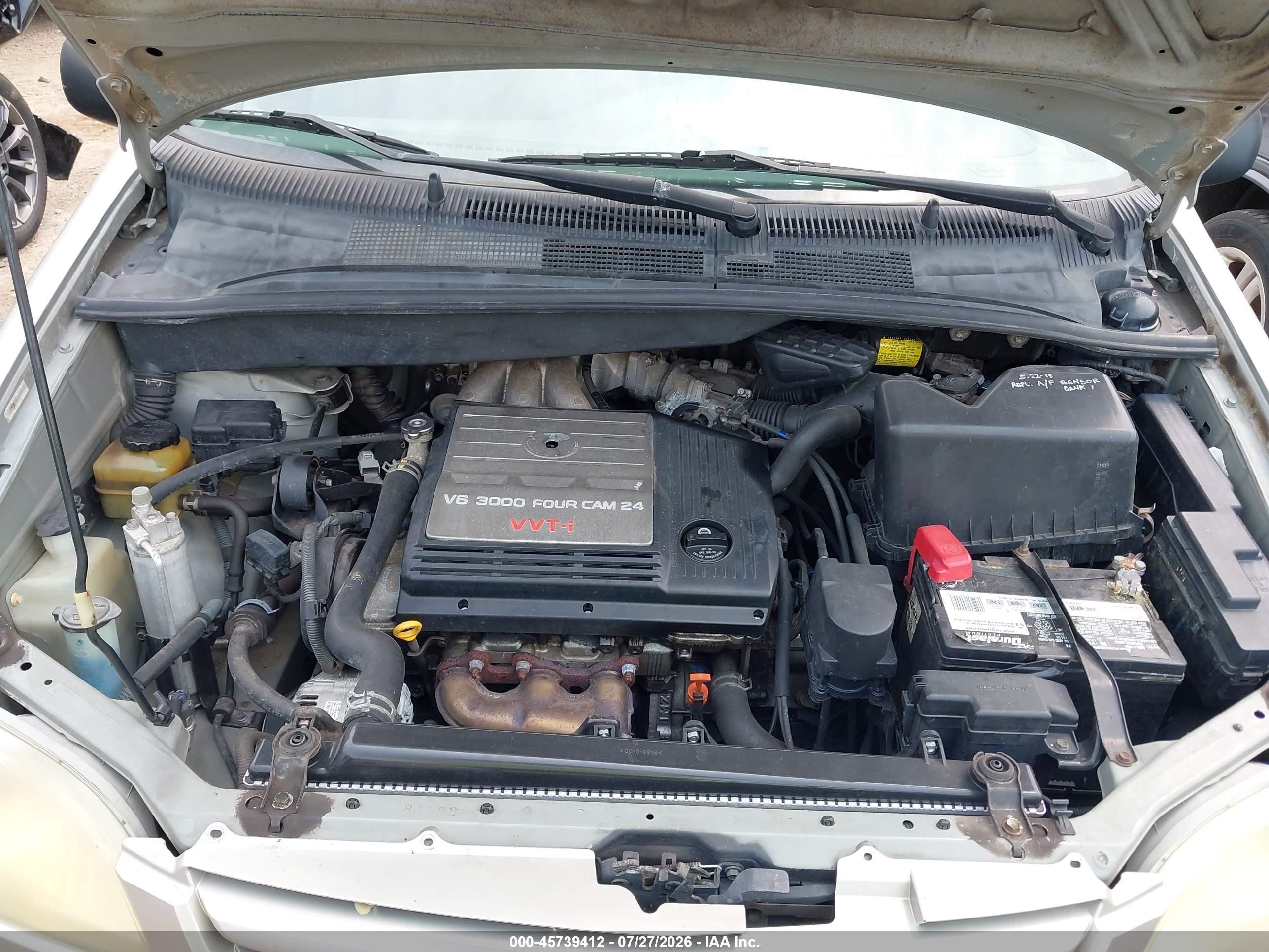 2002 Toyota Sienna Le Silver vin: 4T3ZF13C42U485999