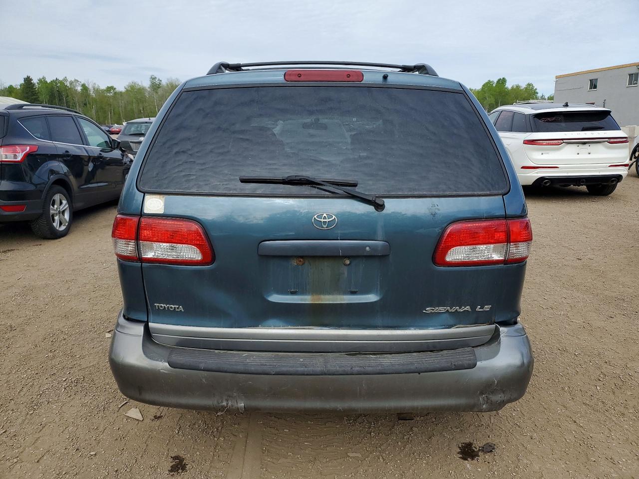 2003 Toyota Sienna Le Синий vin: 4T3ZF13C43U538721