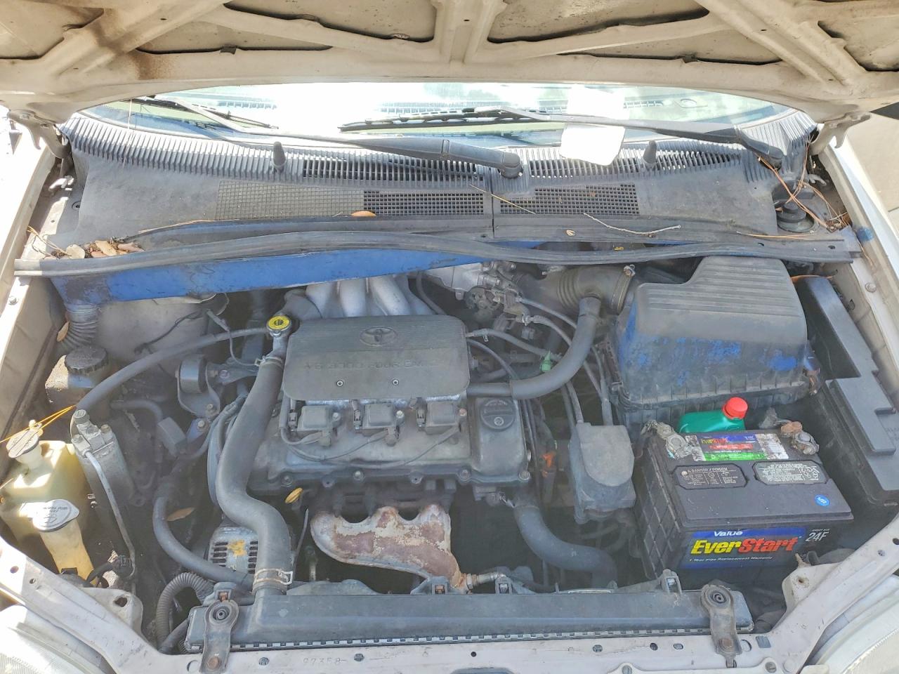 2000 Toyota Sienna Xle Tan vin: 4T3ZF13C4YU317207