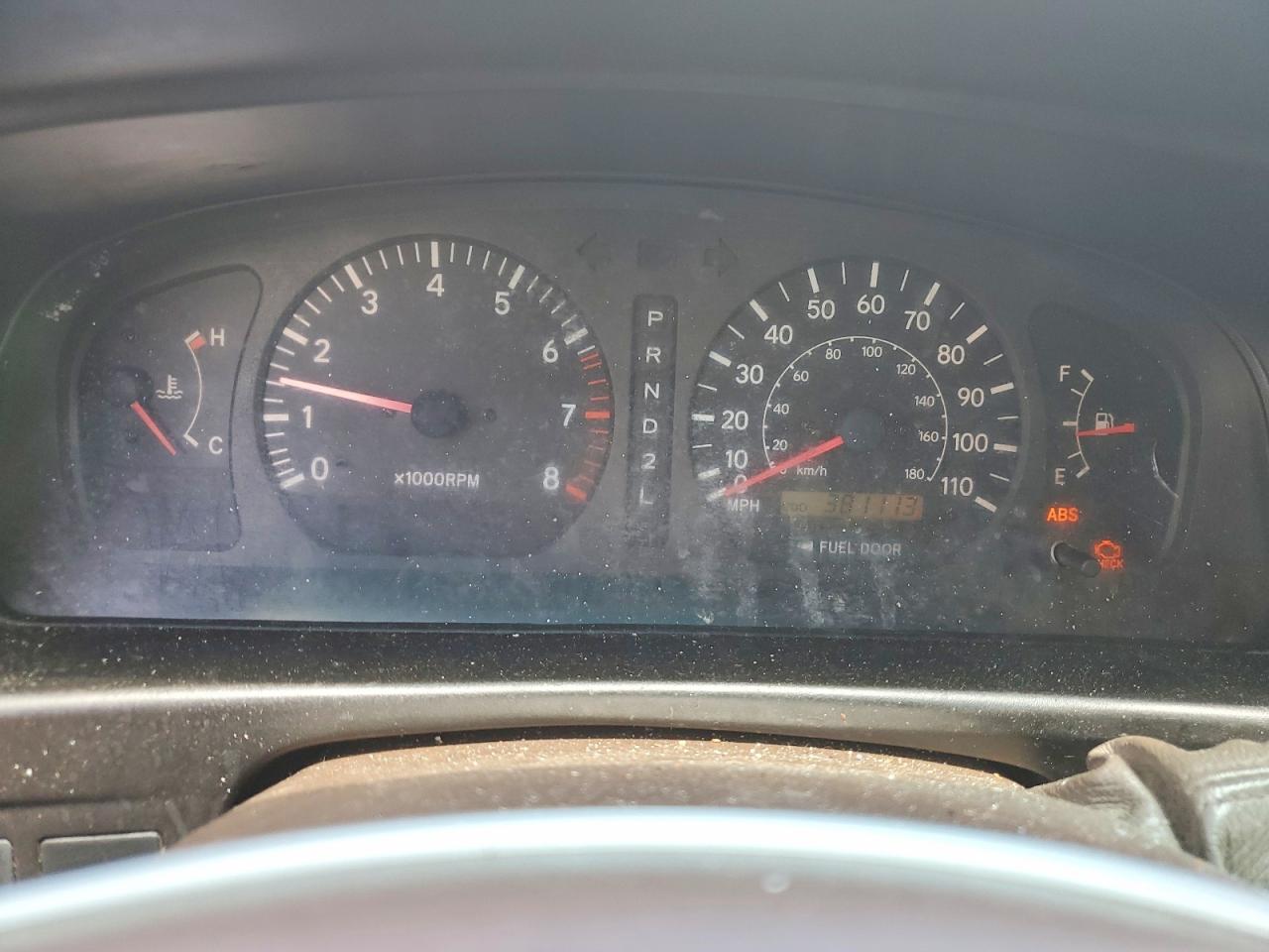 2000 Toyota Sienna Xle Tan vin: 4T3ZF13C4YU317207