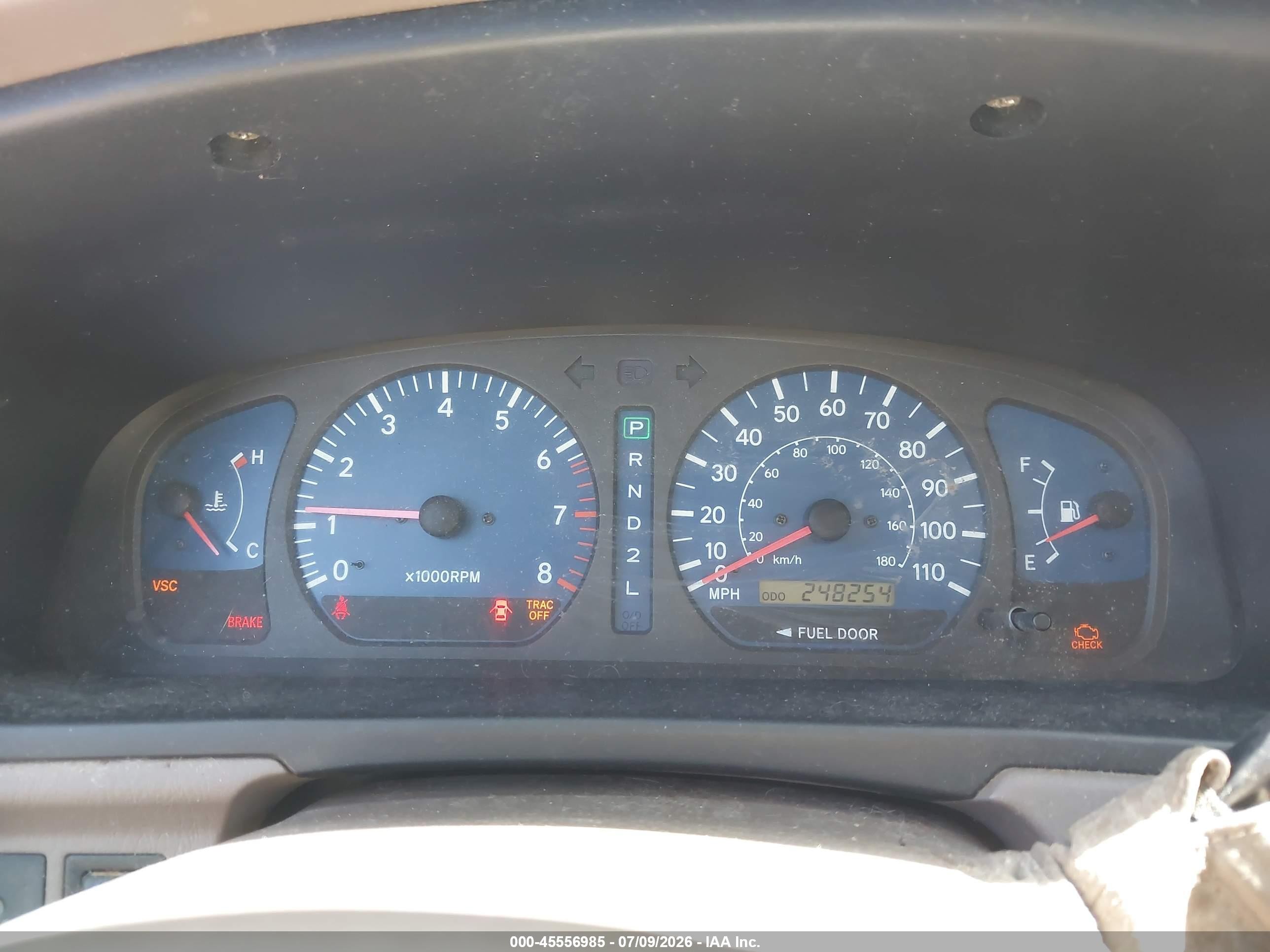 2002 Toyota Sienna Xle Burgundy vin: 4T3ZF13C52U489222