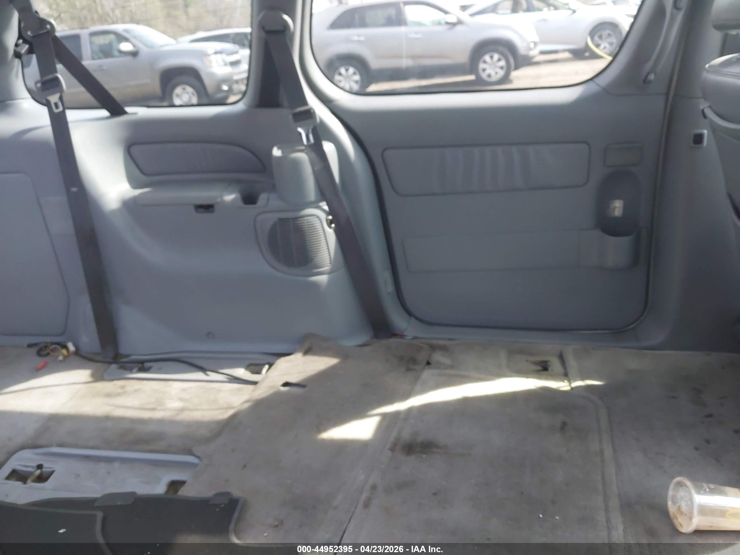 2003 Toyota Sienna Xle Gray vin: 4T3ZF13C53U528568