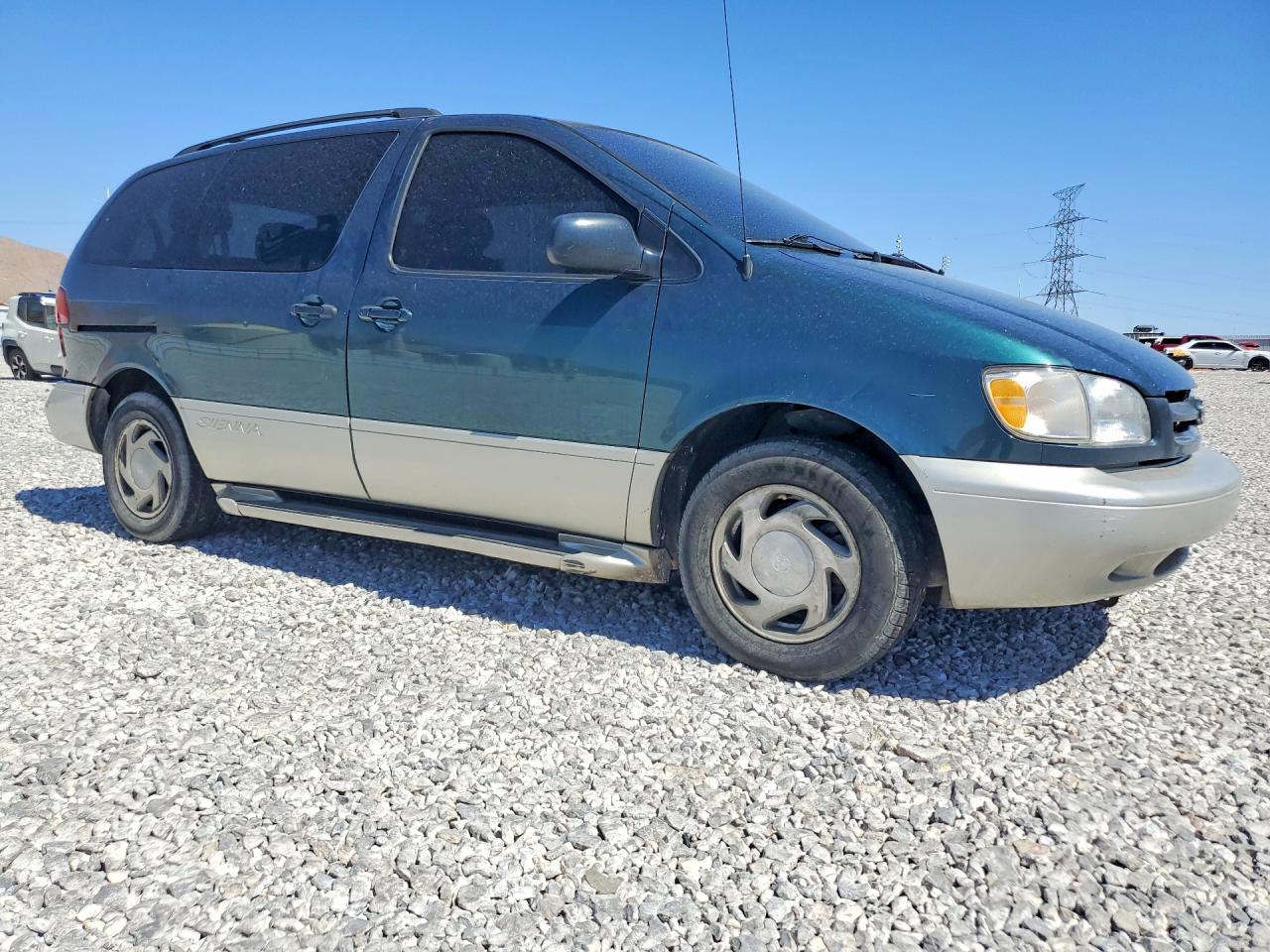 1998 Toyota Sienna Xle Зеленый vin: 4T3ZF13C5WU043786