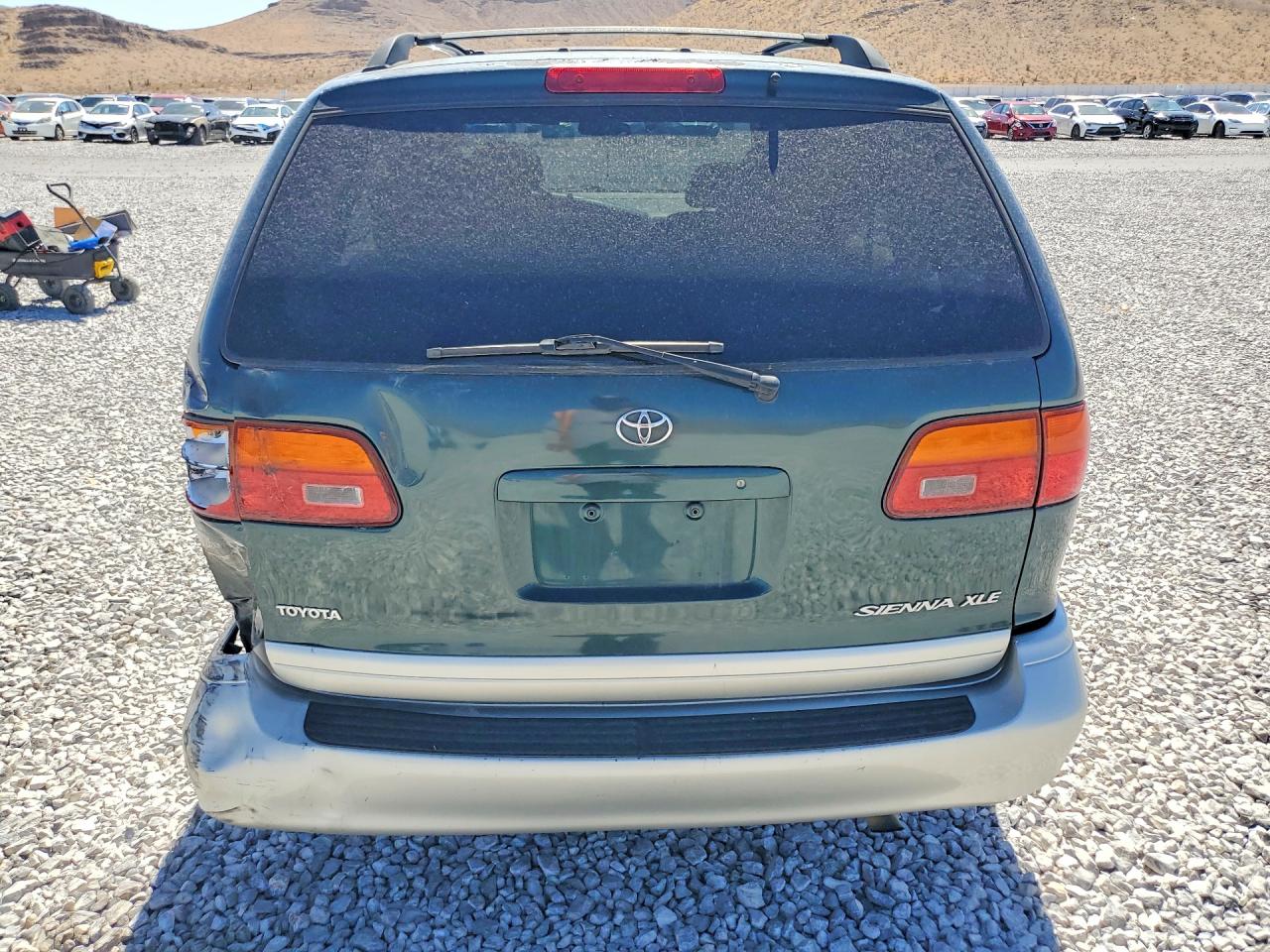 1998 Toyota Sienna Xle Зеленый vin: 4T3ZF13C5WU043786
