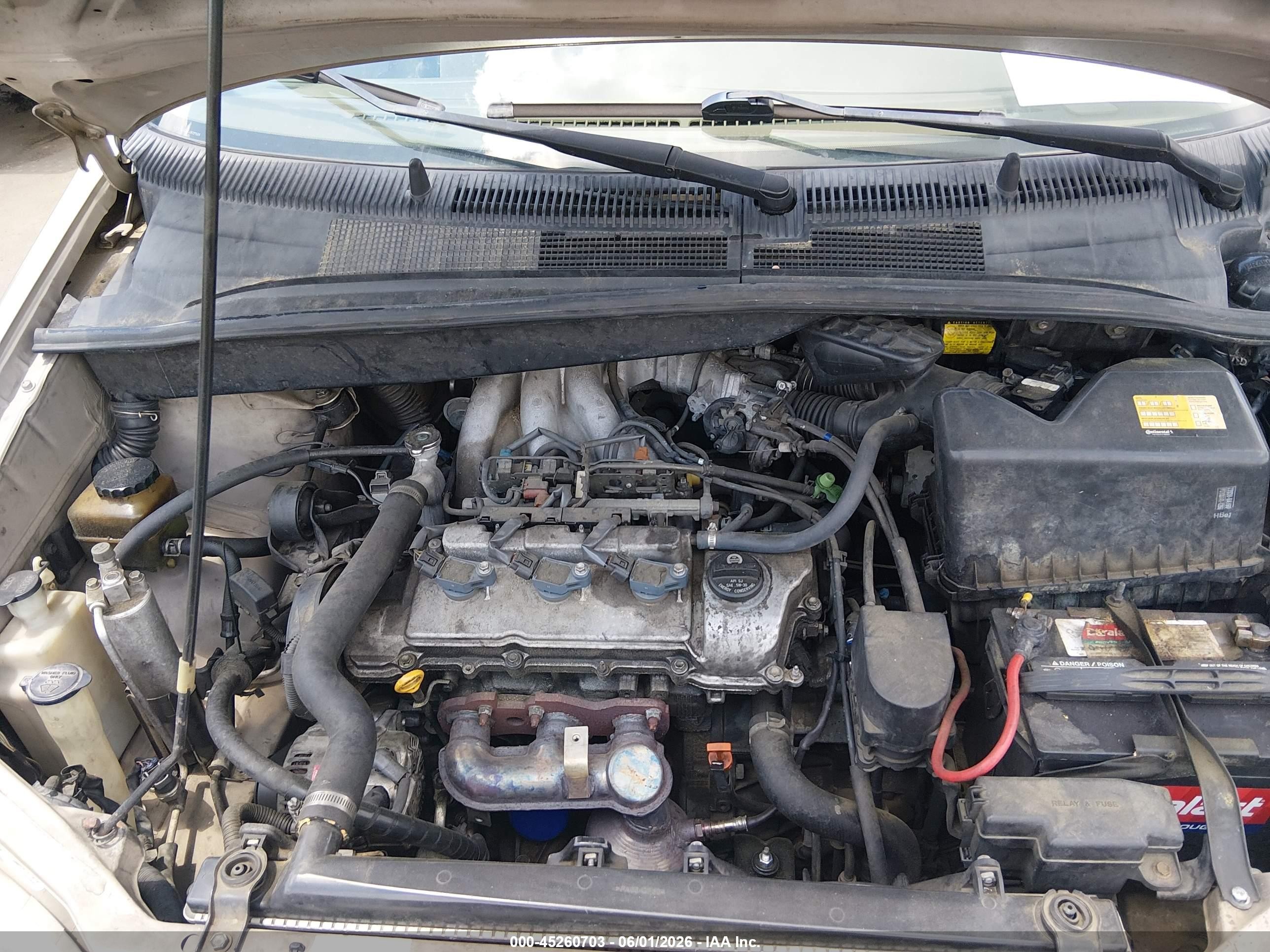 2001 Toyota Sienna Le Tan vin: 4T3ZF13C61U322026
