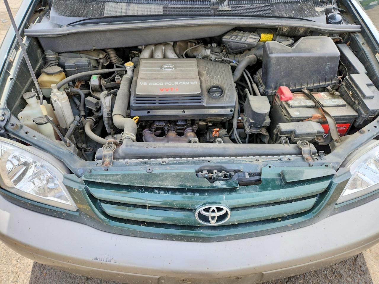 2003 Toyota Sienna Xle Зеленый vin: 4T3ZF13C63U544522