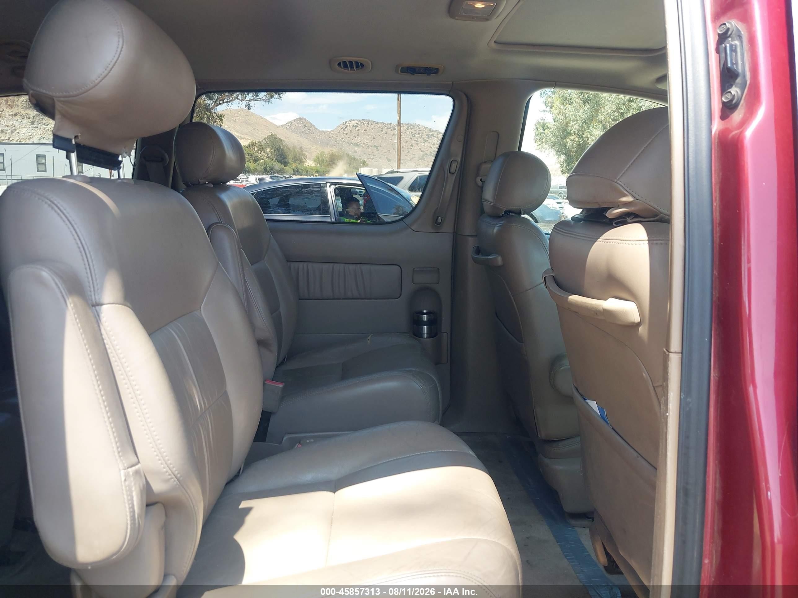 1998 Toyota Sienna Xle Red vin: 4T3ZF13C6WU048026