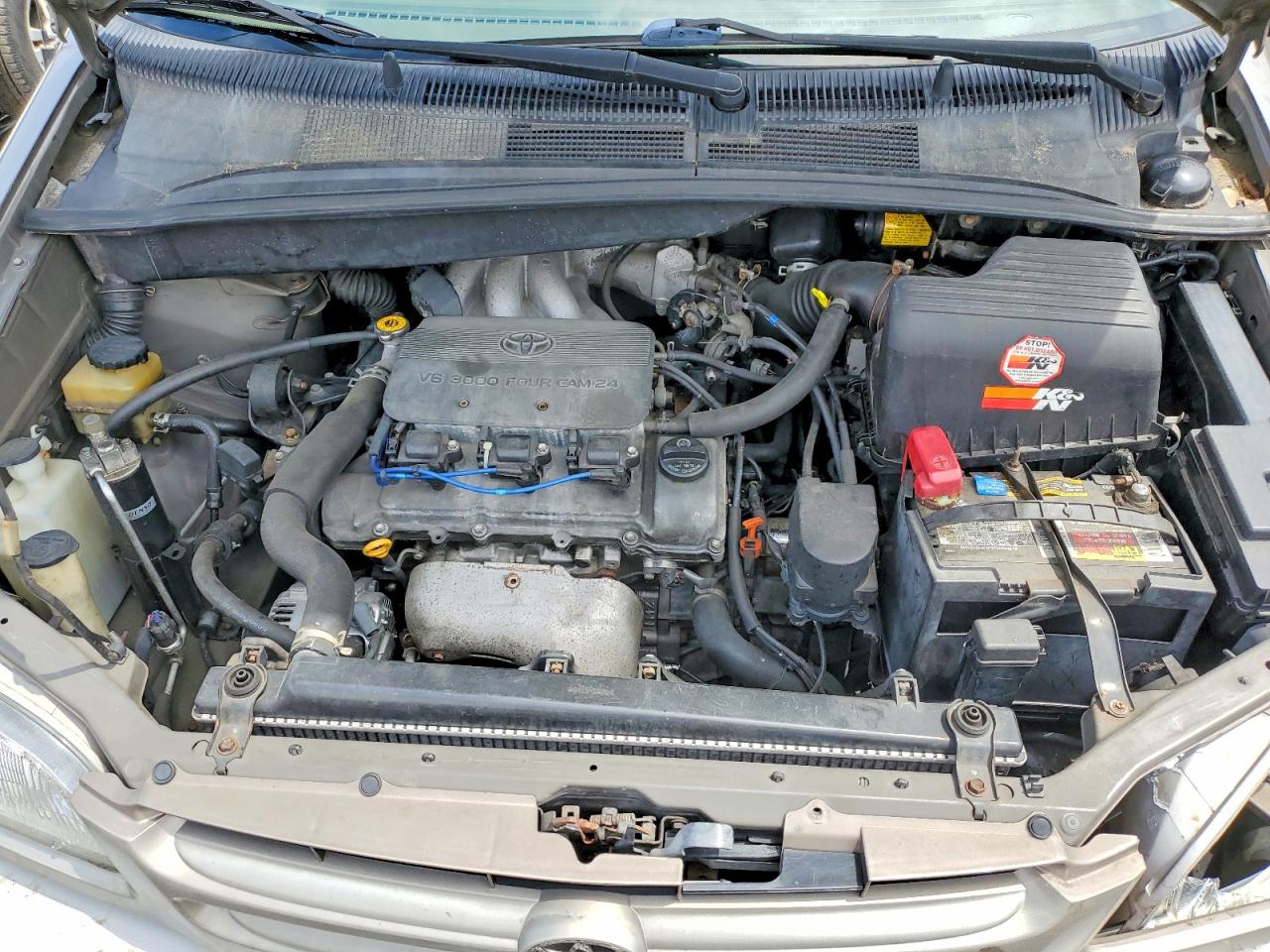 1998 Toyota Sienna Xle Silver vin: 4T3ZF13C6WU057115