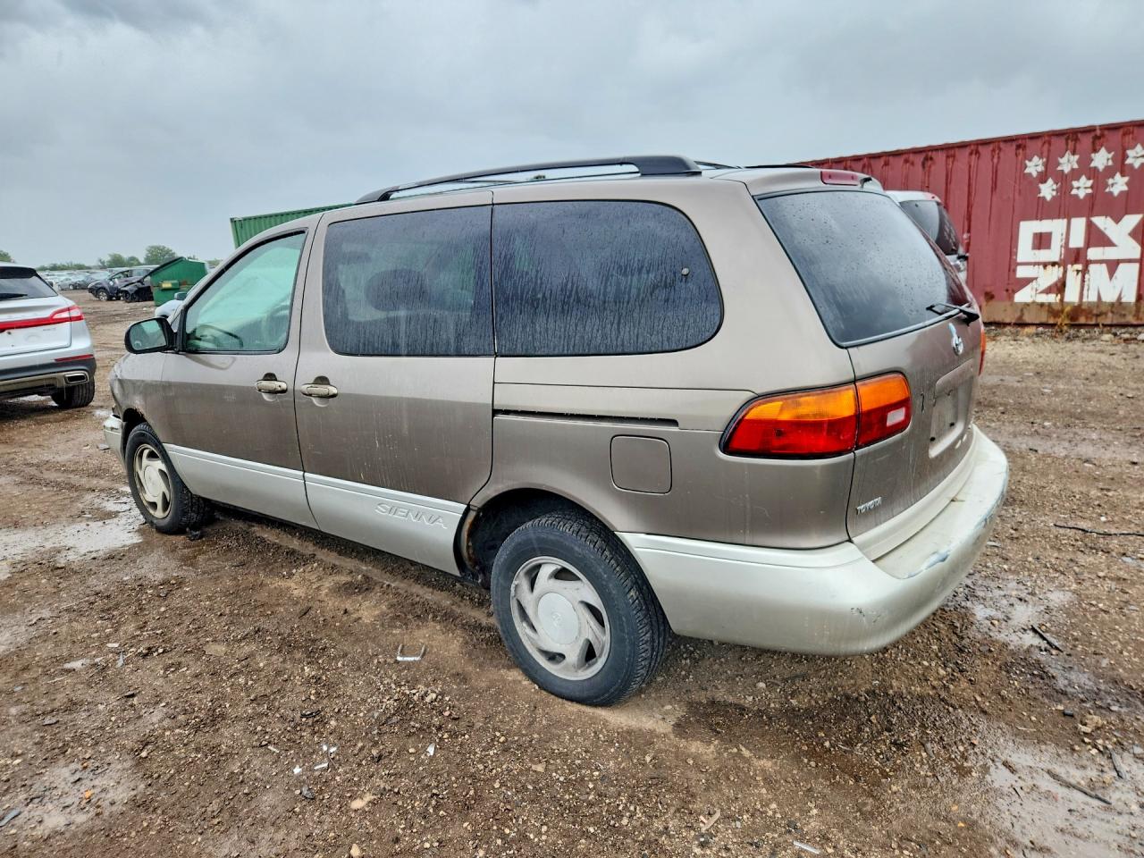 1999 Toyota Sienna Xle Tan vin: 4T3ZF13C6XU161752