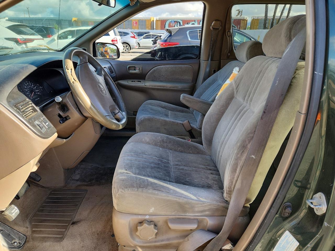 2000 Toyota Sienna Le Зеленый vin: 4T3ZF13C6YU263103