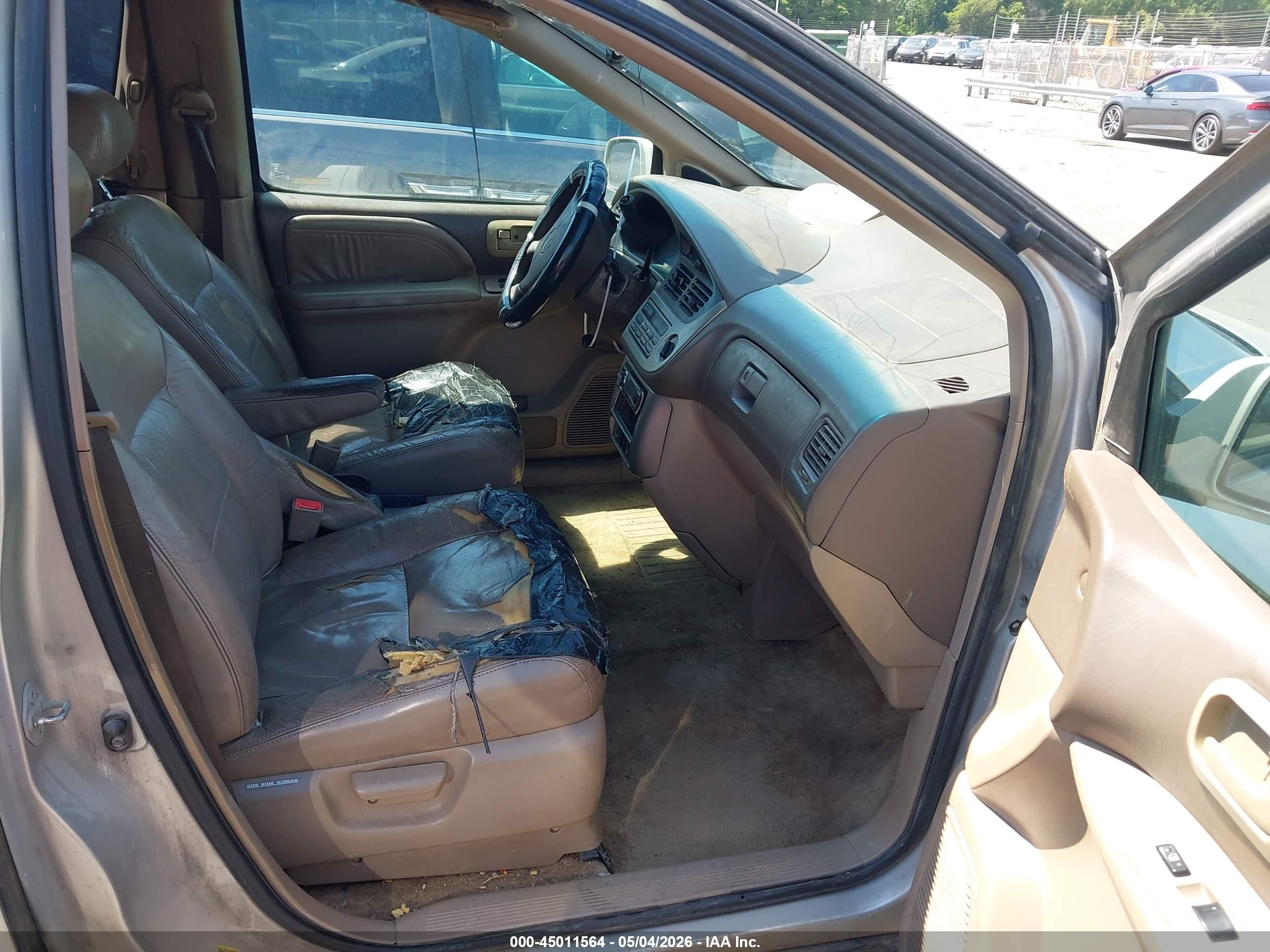 2001 Toyota Sienna Xle Silver vin: 4T3ZF13C71U361031