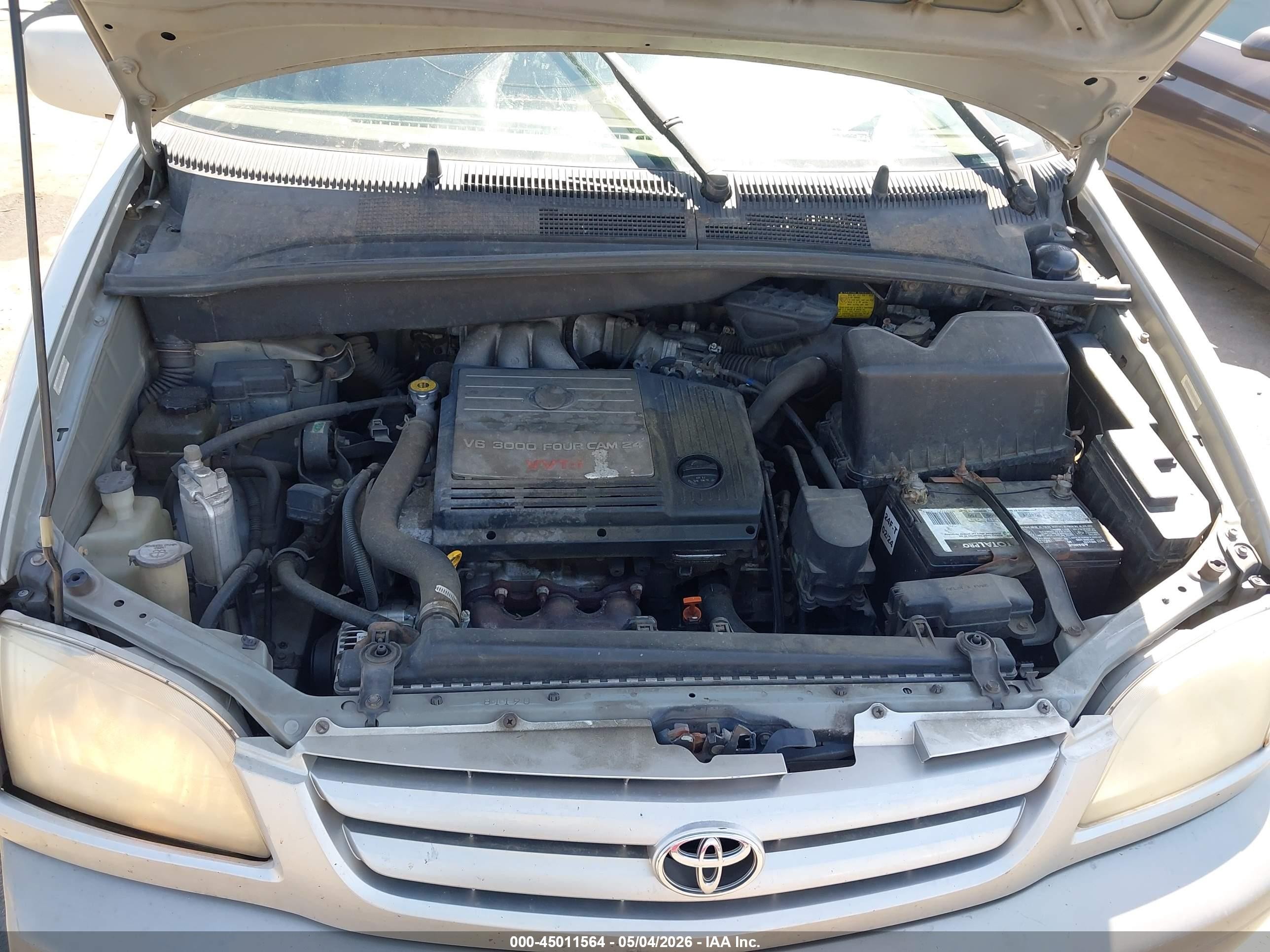 2001 Toyota Sienna Xle Silver vin: 4T3ZF13C71U361031