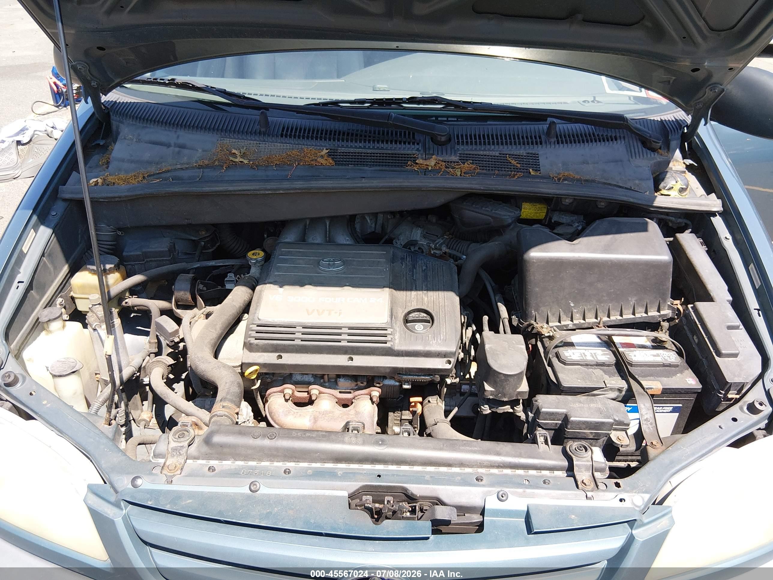 2002 Toyota Sienna Xle Light Blue vin: 4T3ZF13C72U507123