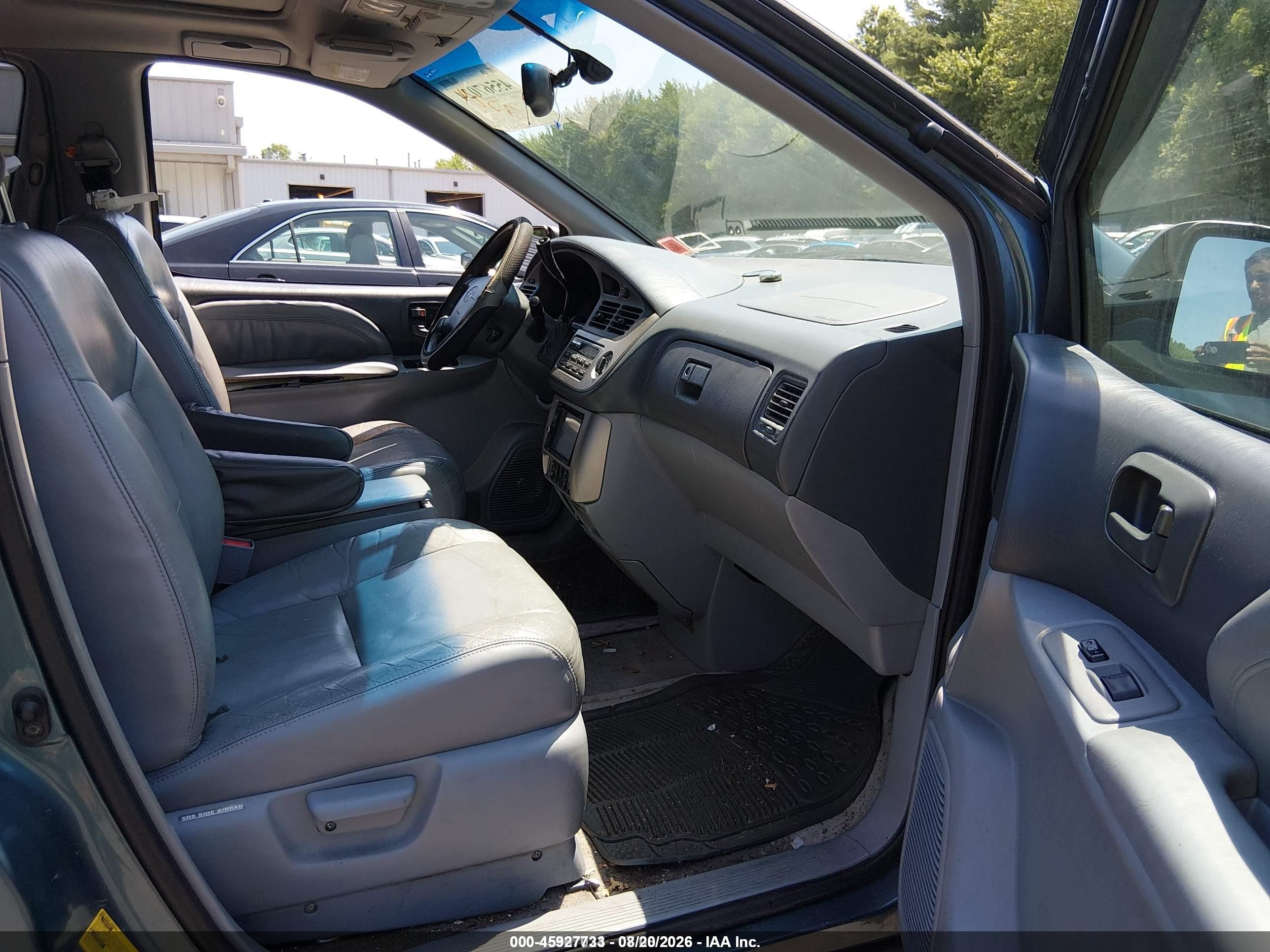 2002 Toyota Sienna Xle Green vin: 4T3ZF13C72U507123