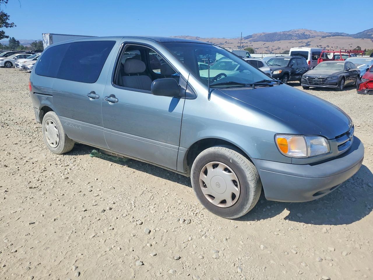 1998 Toyota Sienna Le Blue vin: 4T3ZF13C7WU084209