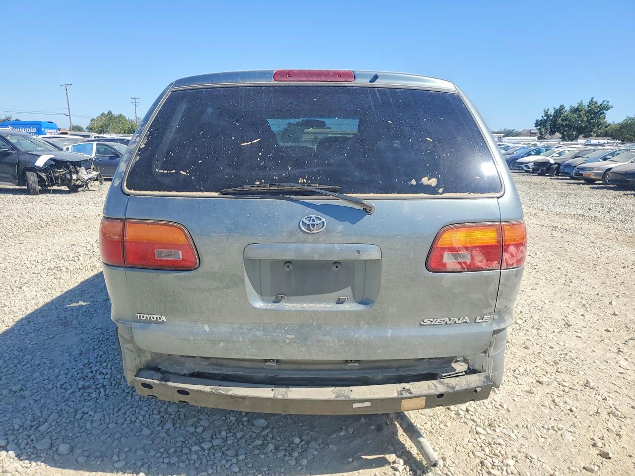 1998 Toyota Sienna Le Blue vin: 4T3ZF13C7WU084209
