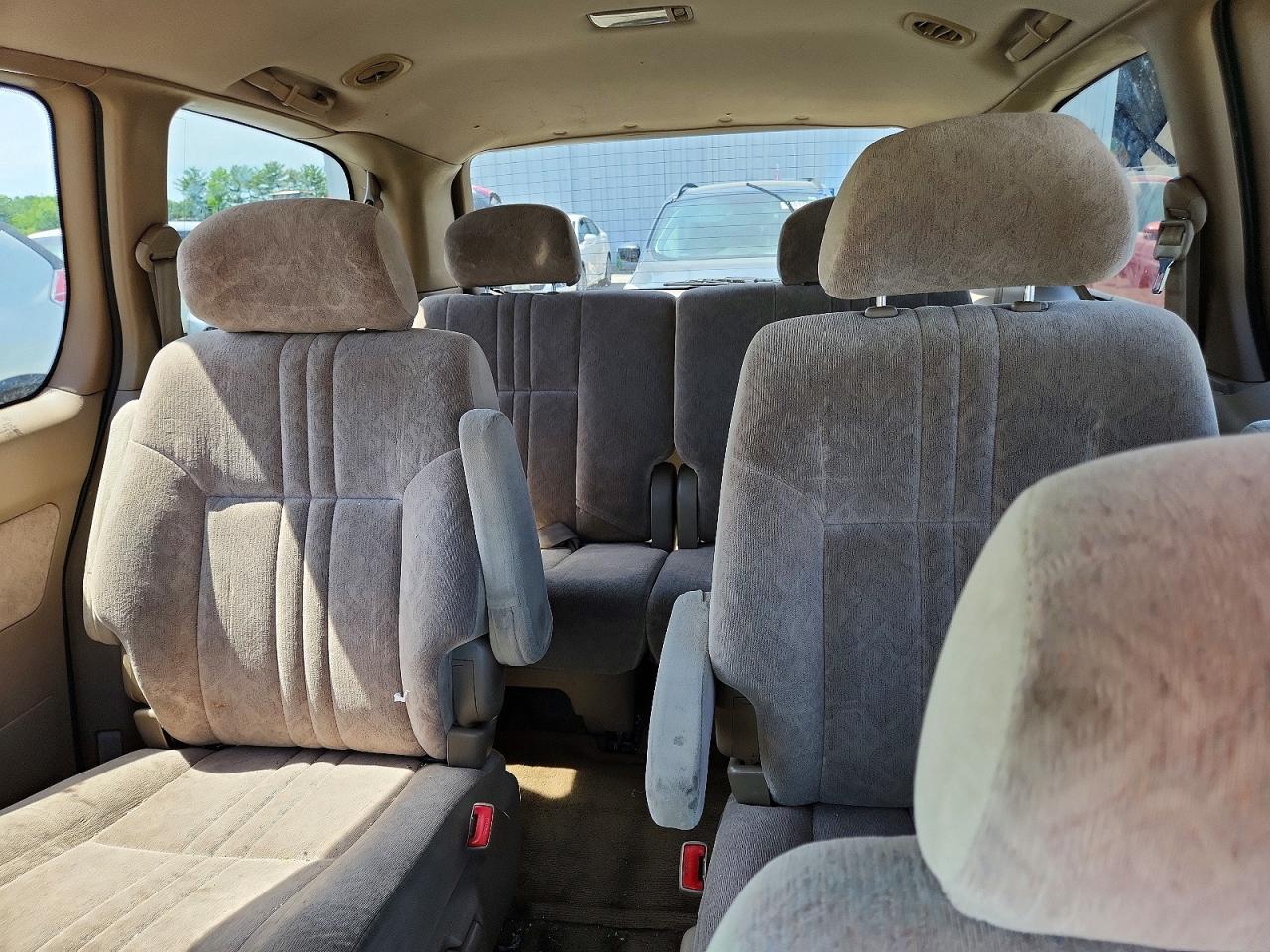 1999 Toyota Sienna Xle Green vin: 4T3ZF13C7XU121986