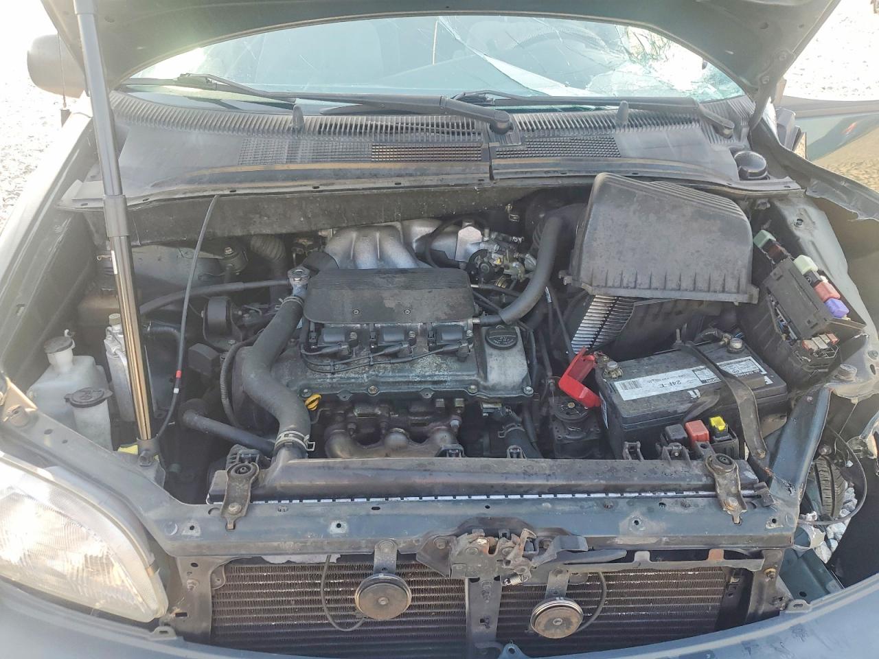 1999 Toyota Sienna Le Green vin: 4T3ZF13C8XU164281