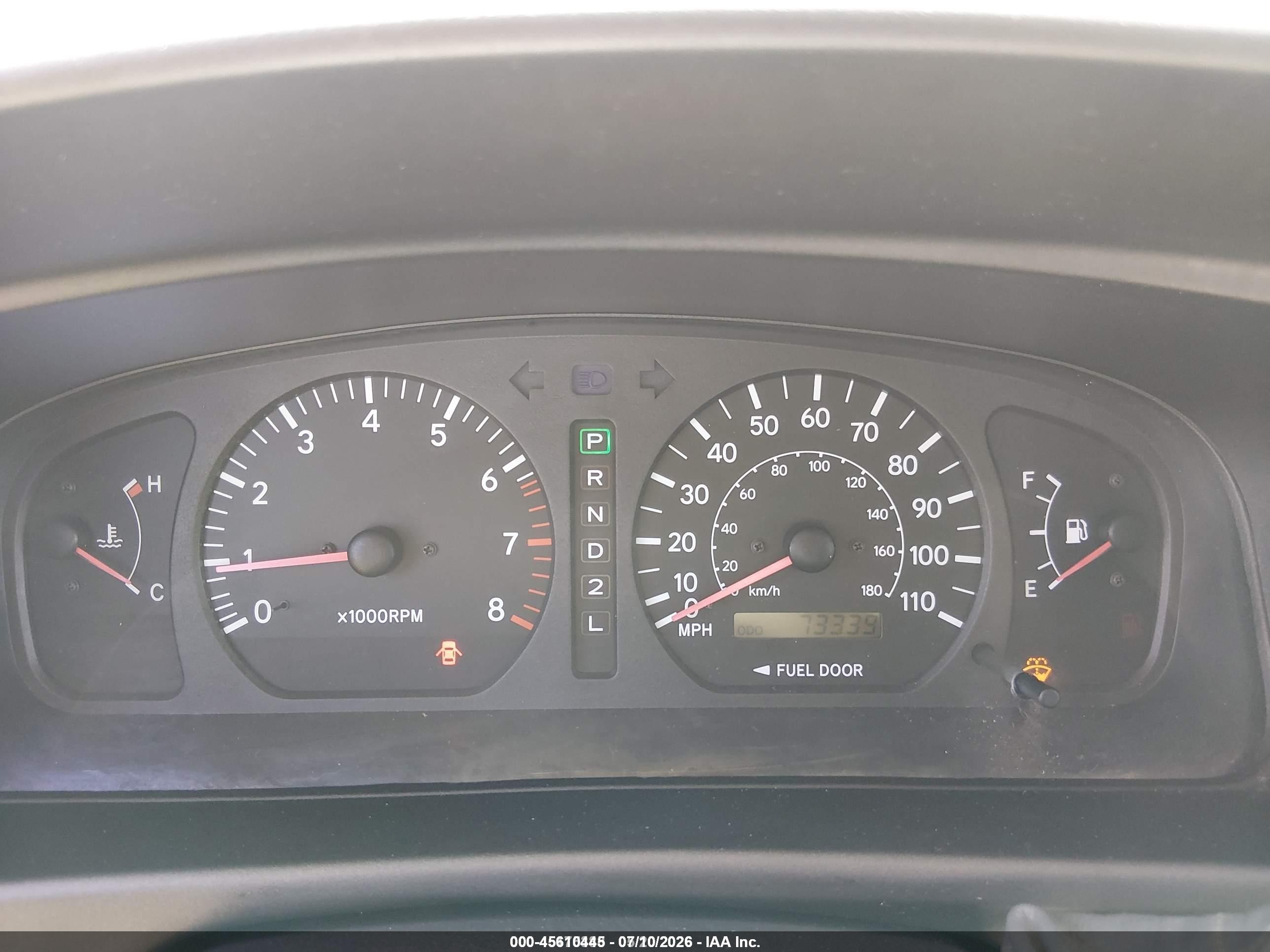 2000 Toyota Sienna Xle Red vin: 4T3ZF13C8YU197573