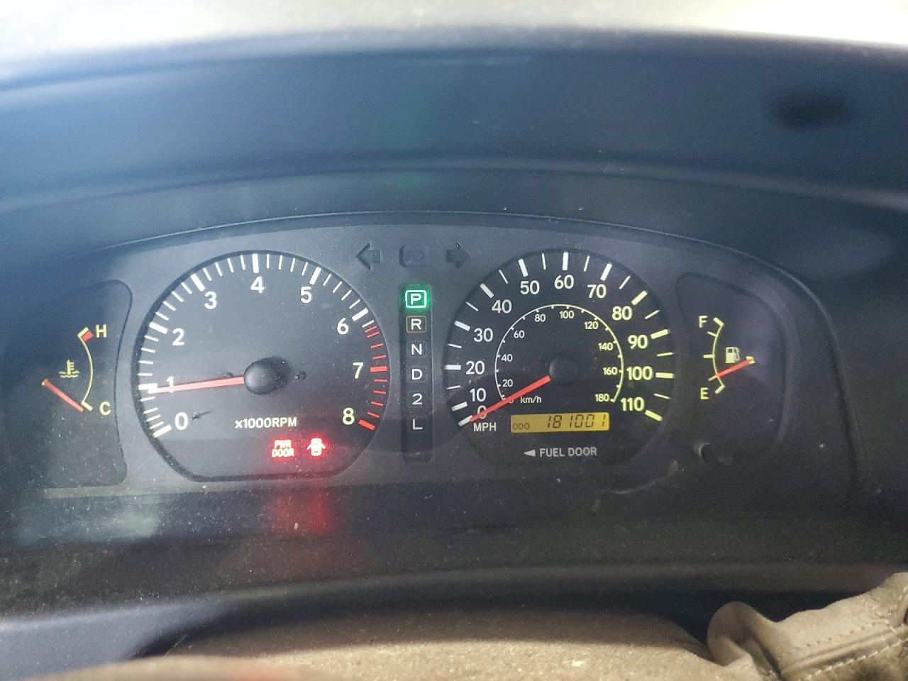 2000 Toyota Sienna Xle Green vin: 4T3ZF13C8YU206580