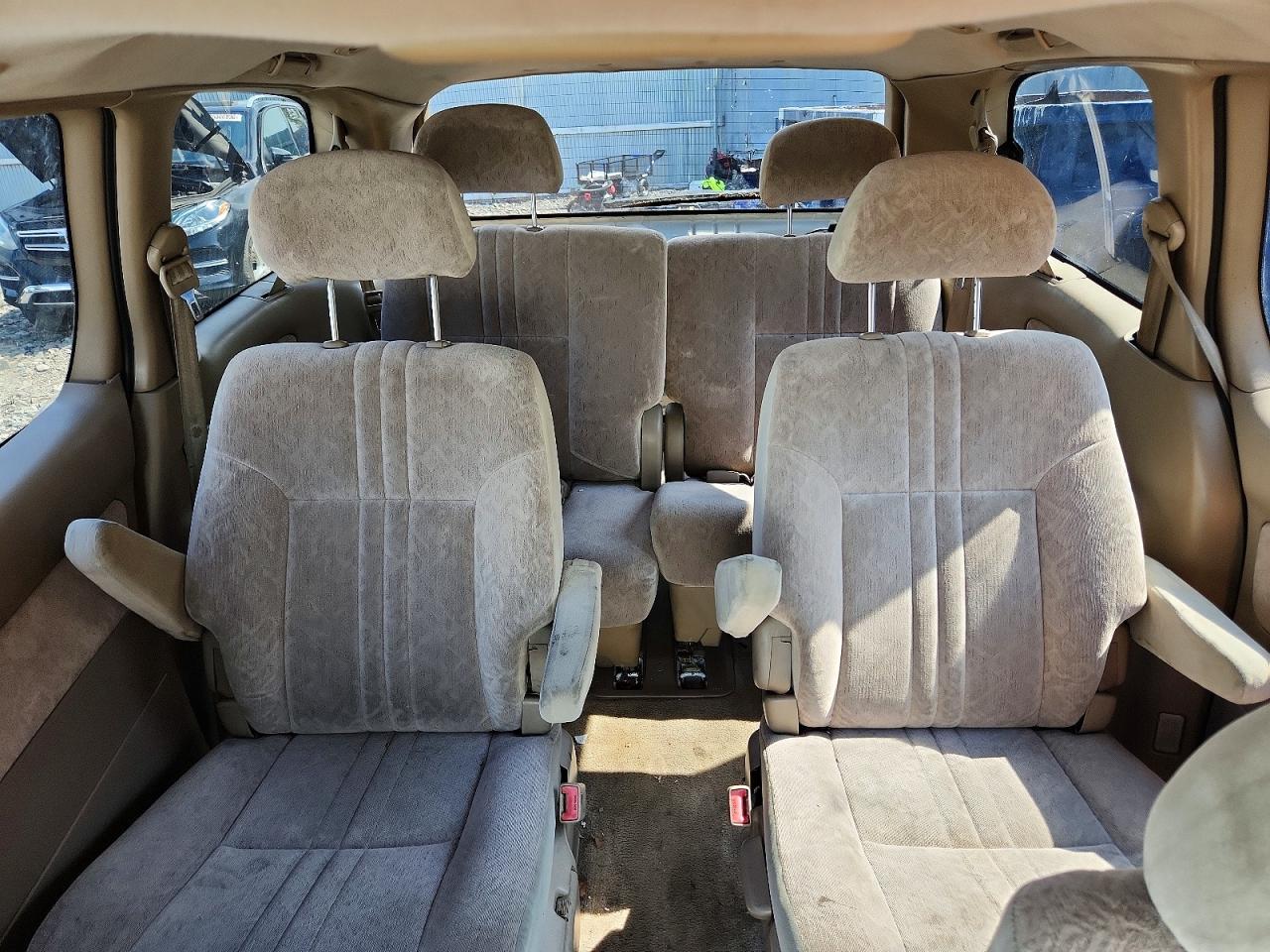 1998 Toyota Sienna Xle White vin: 4T3ZF13C9WU056833