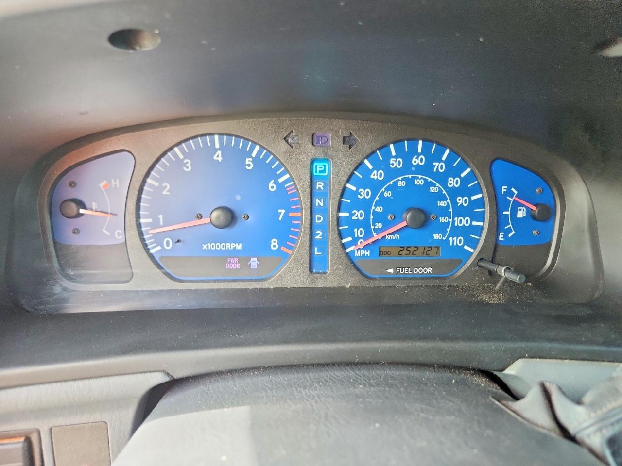 2001 Toyota Sienna Le Blue vin: 4T3ZF13CX1U342568