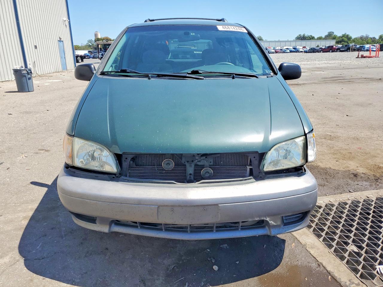 2001 Toyota Sienna Le Green vin: 4T3ZF13CX1U386778