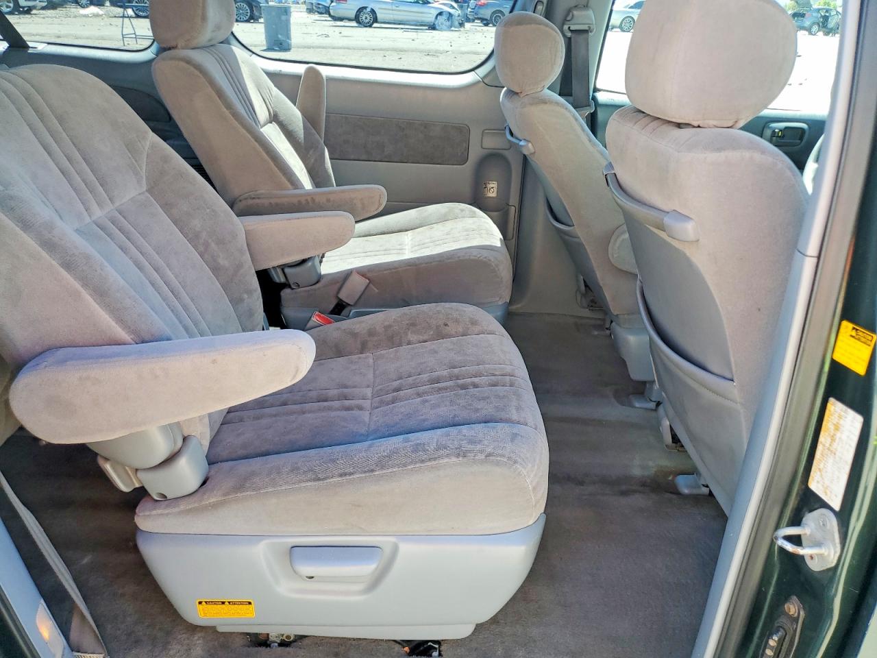 2001 Toyota Sienna Le Green vin: 4T3ZF13CX1U386778
