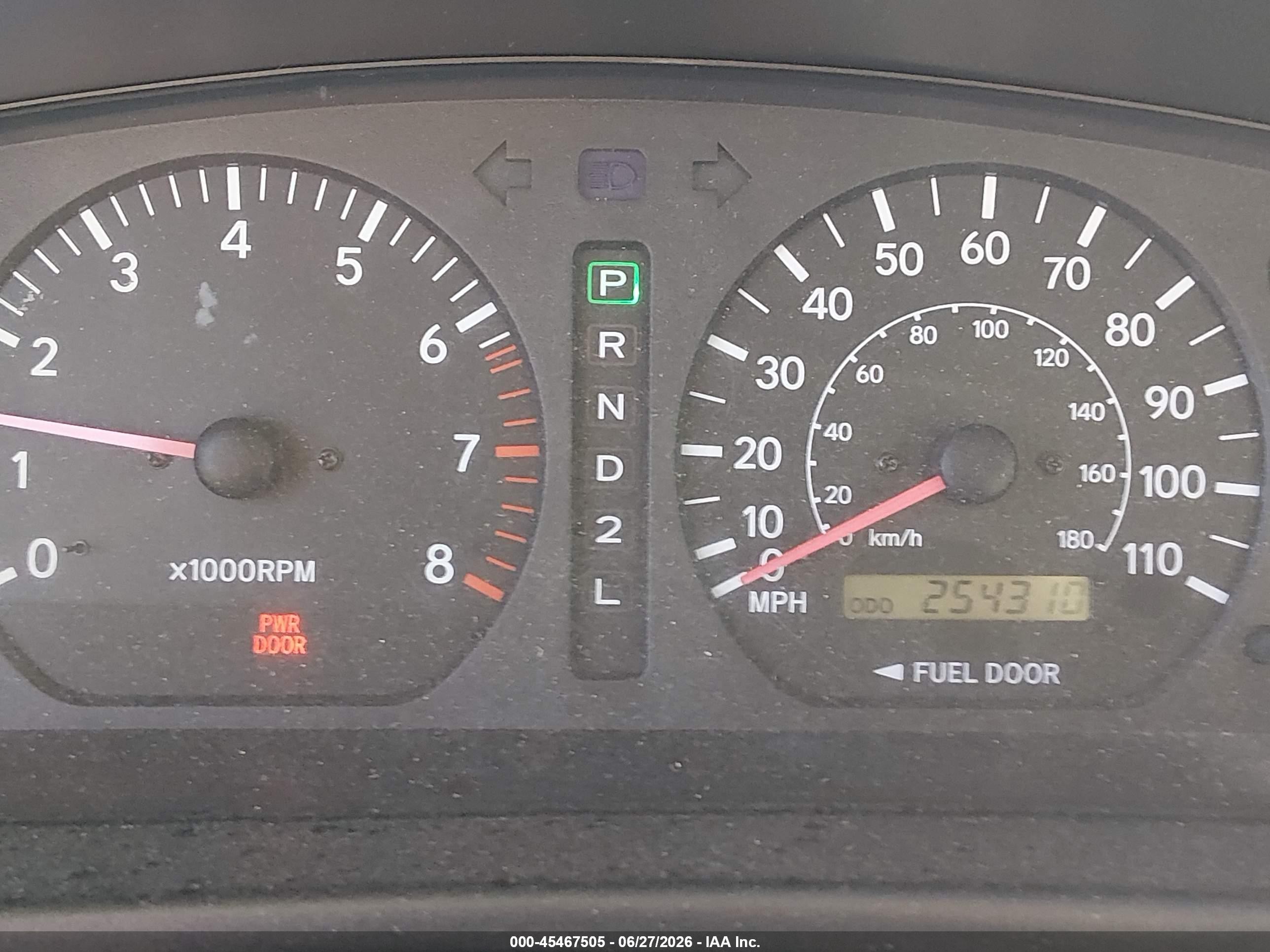 2000 Toyota Sienna Xle Green vin: 4T3ZF13CXYU205592