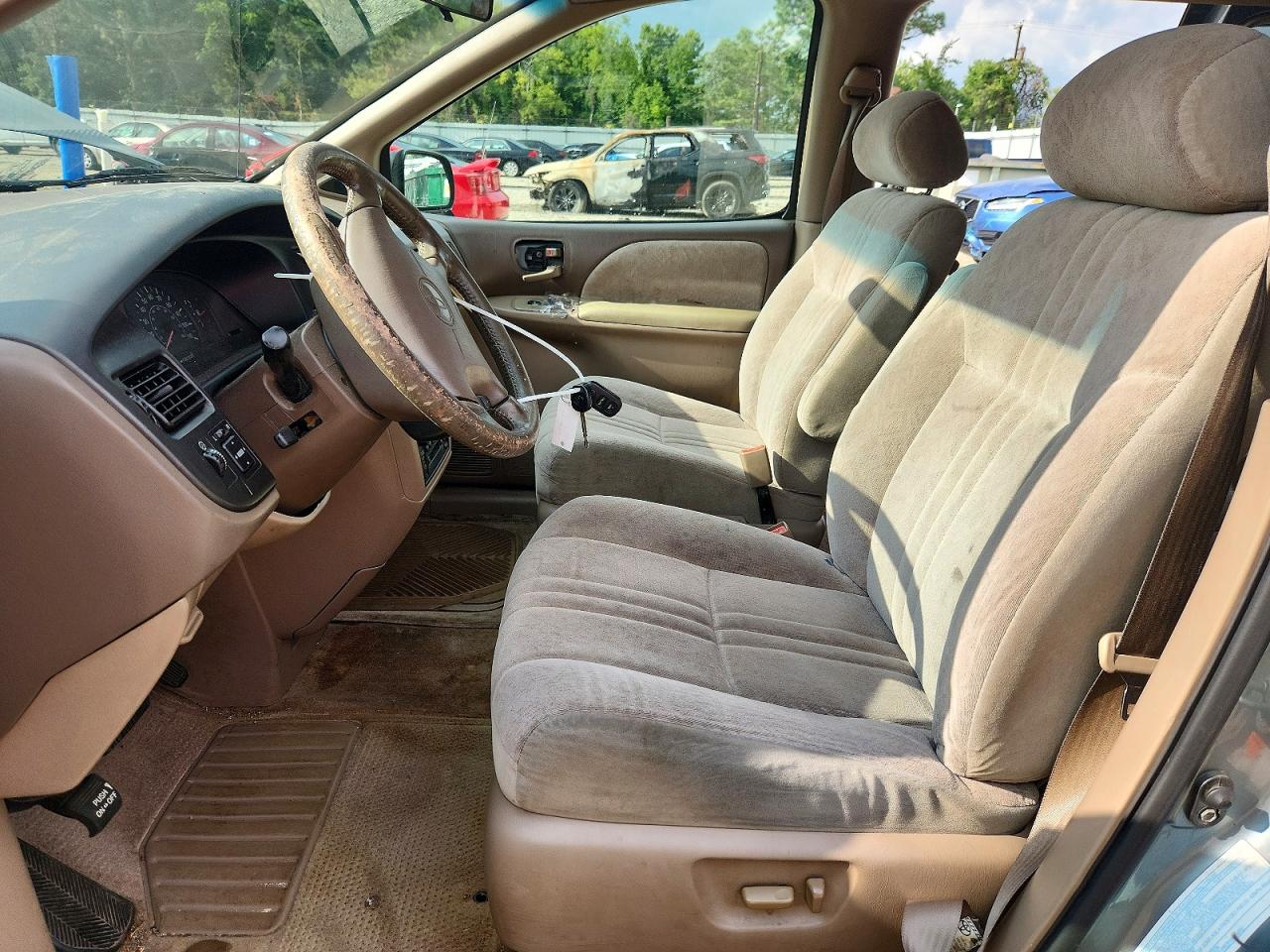 2000 Toyota Sienna Xle Бирюзовый vin: 4T3ZF13CXYU250452