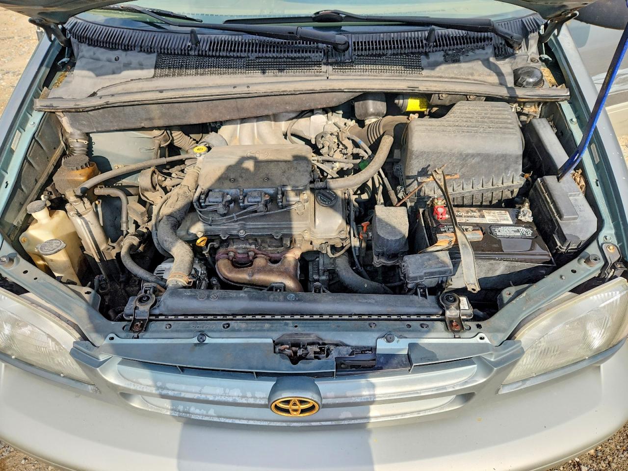 2000 Toyota Sienna Xle Бирюзовый vin: 4T3ZF13CXYU250452