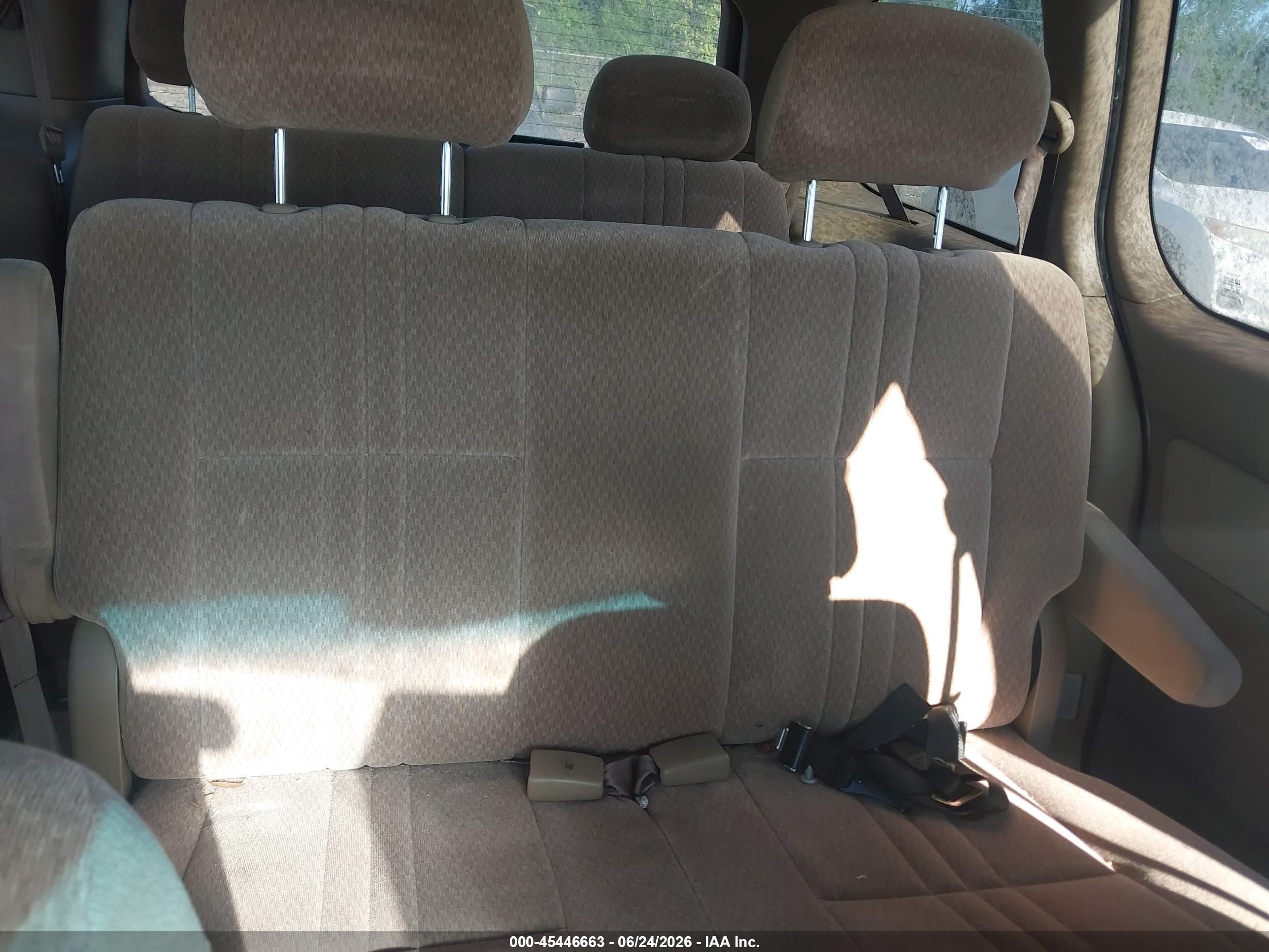 2001 Toyota Sienna Ce Brown vin: 4T3ZF19C01U380172