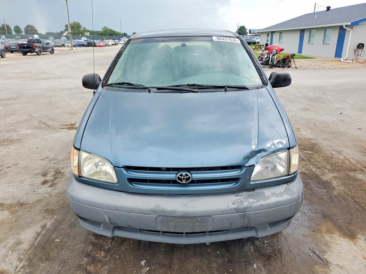 2001 Toyota Sienna Ce Blue vin: 4T3ZF19C11U366457