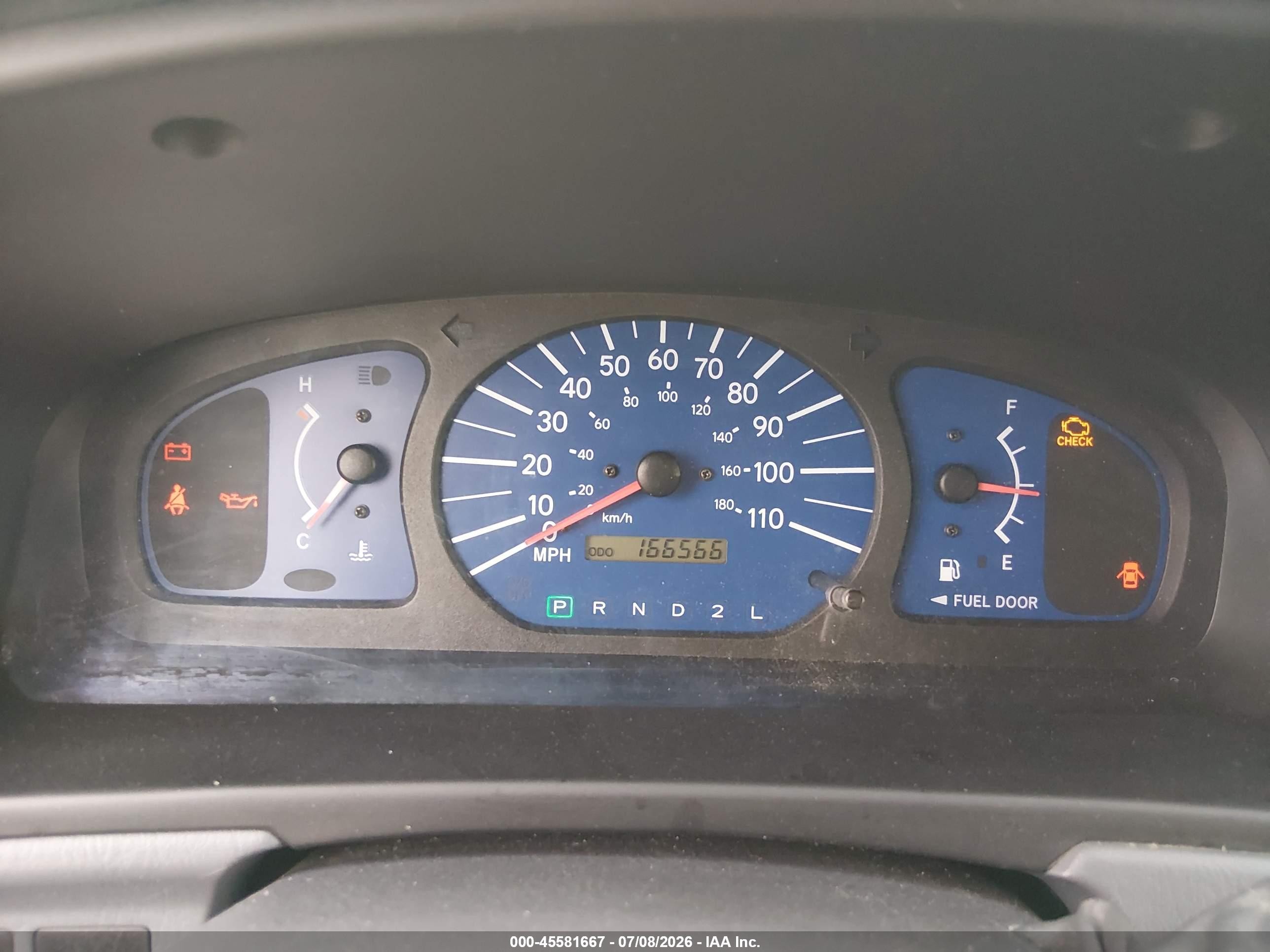2002 Toyota Sienna Ce Champagne vin: 4T3ZF19C12U500787