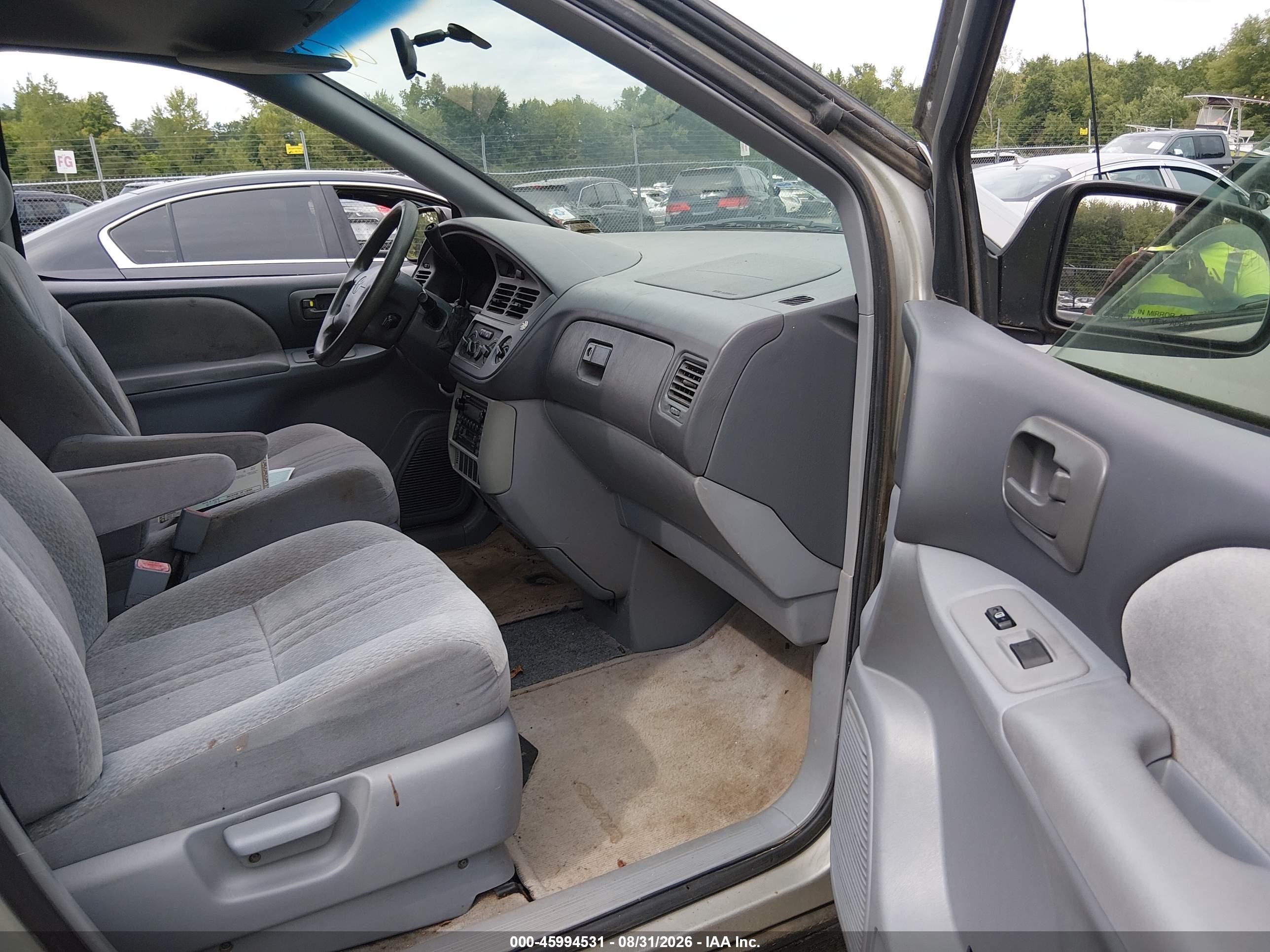 2003 Toyota Sienna Ce Silver vin: 4T3ZF19C23U541026