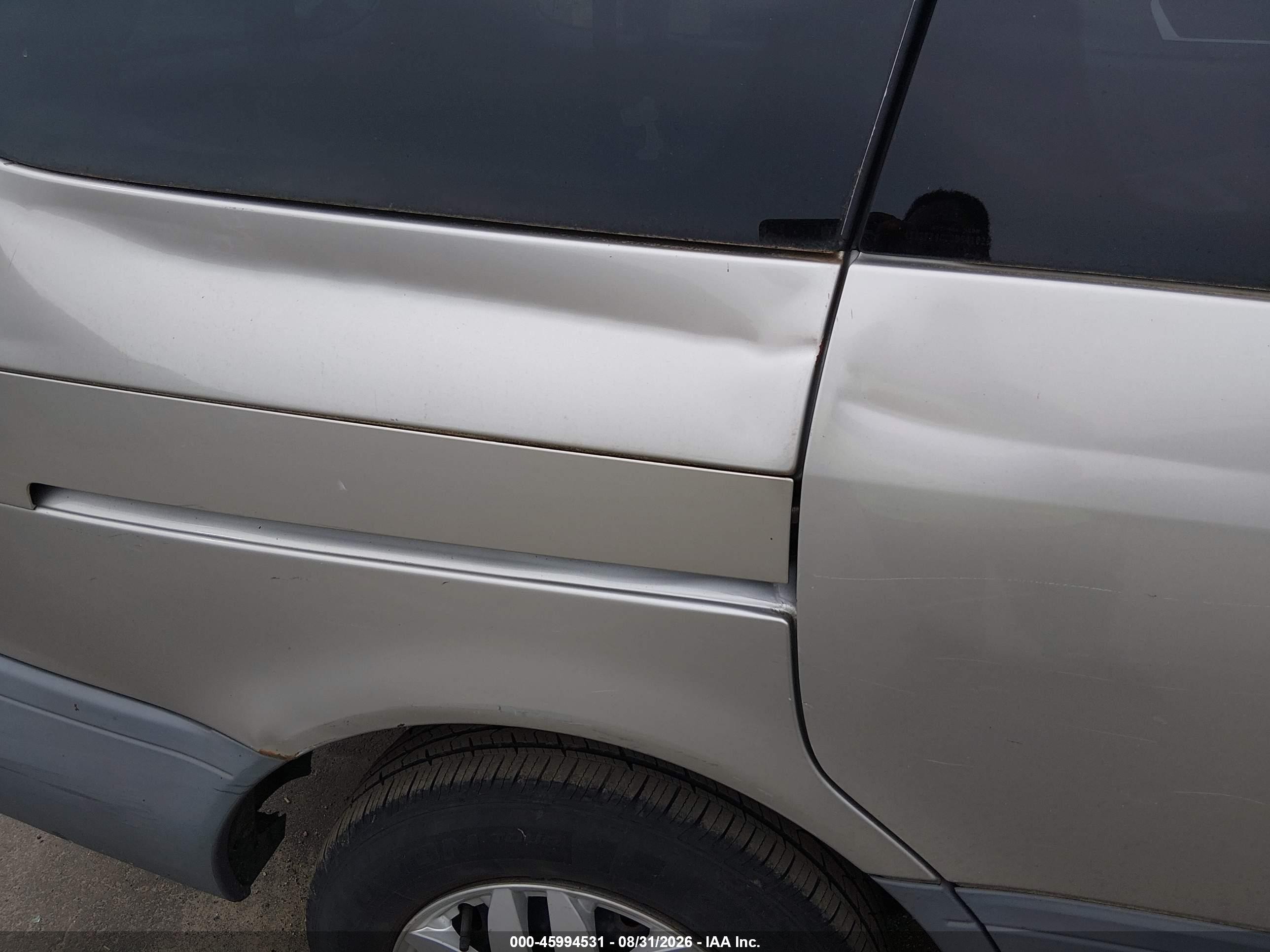 2003 Toyota Sienna Ce Silver vin: 4T3ZF19C23U541026