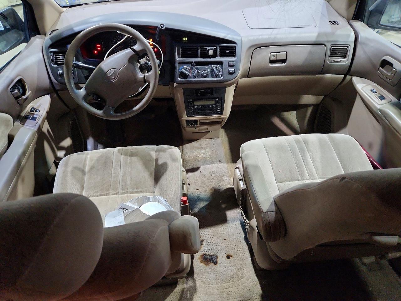 2000 Toyota Sienna Ce Gray vin: 4T3ZF19C2YU202385