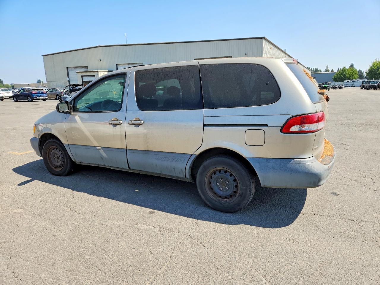 2001 Toyota Sienna Ce Beige vin: 4T3ZF19C31U328003