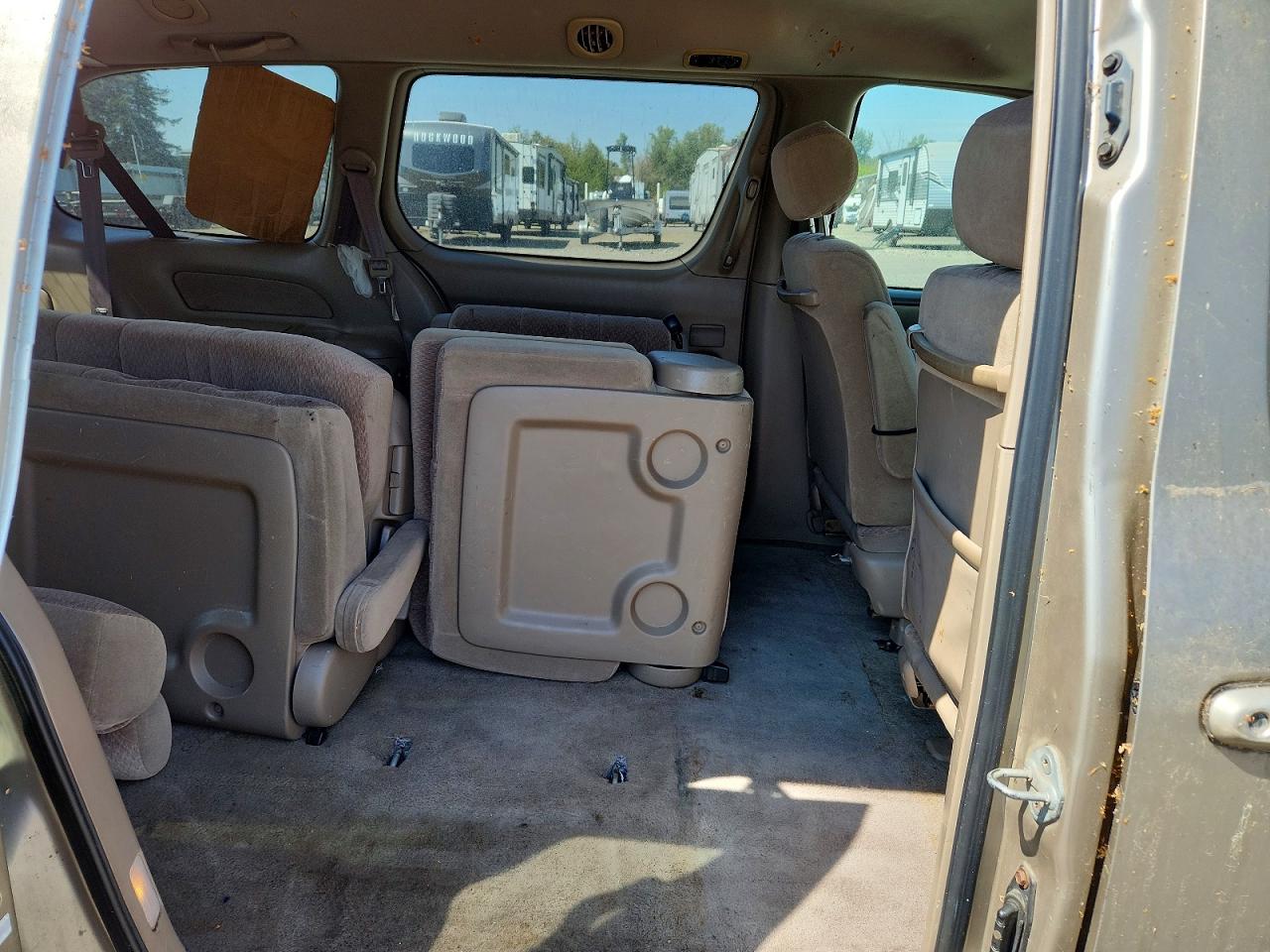 2001 Toyota Sienna Ce Beige vin: 4T3ZF19C31U328003
